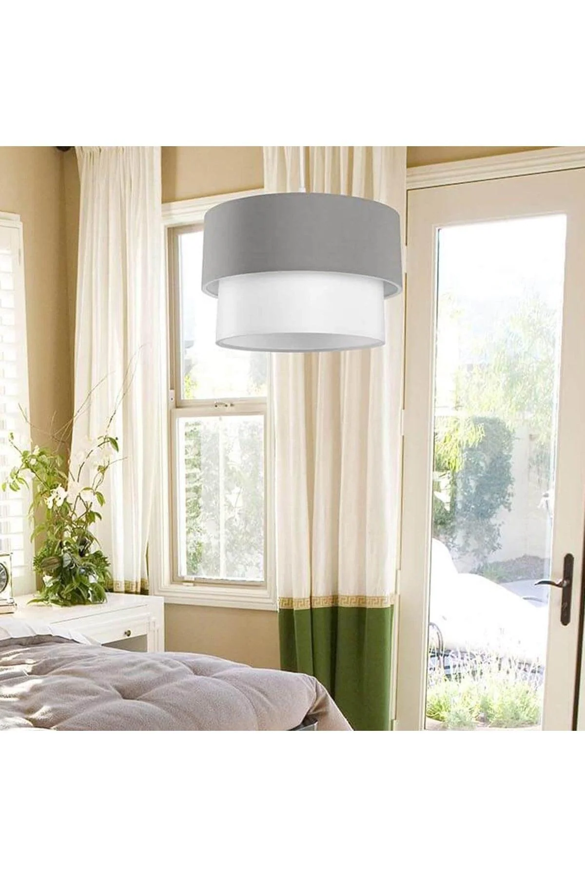 Mini Decorative Pendant Light with ABS Shade