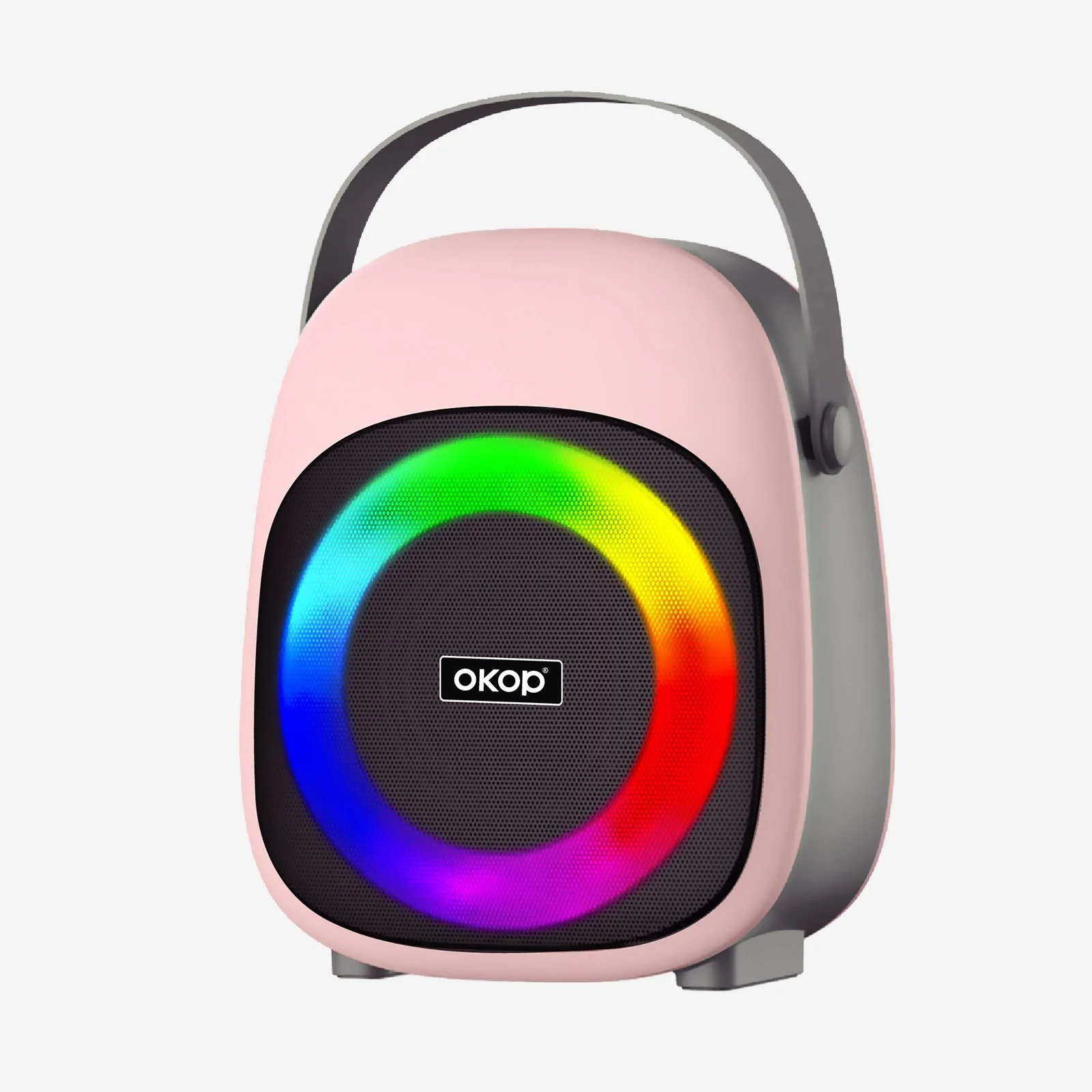 Mini Portable Bluetooth Speaker with RGB Ambient Light