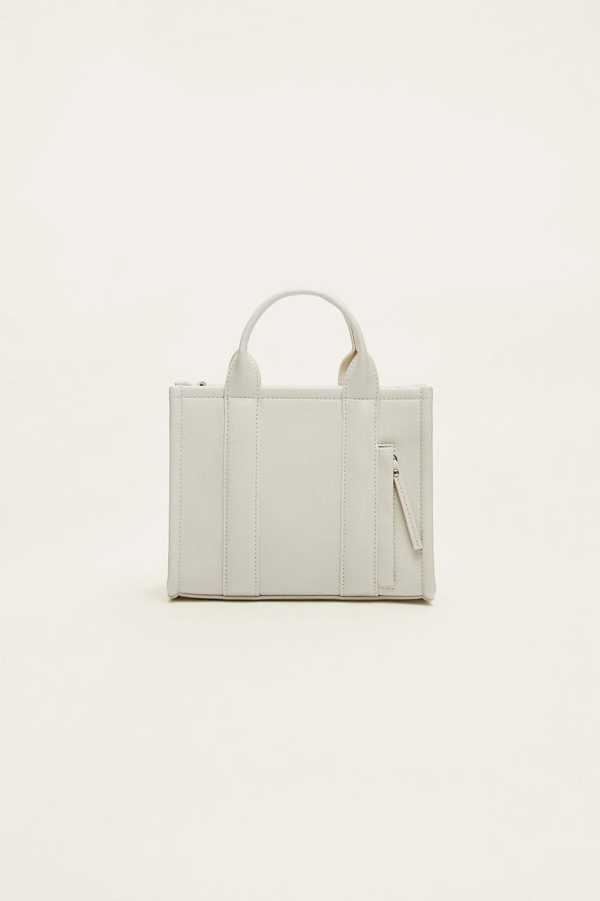 Mini polyurethane tote bag