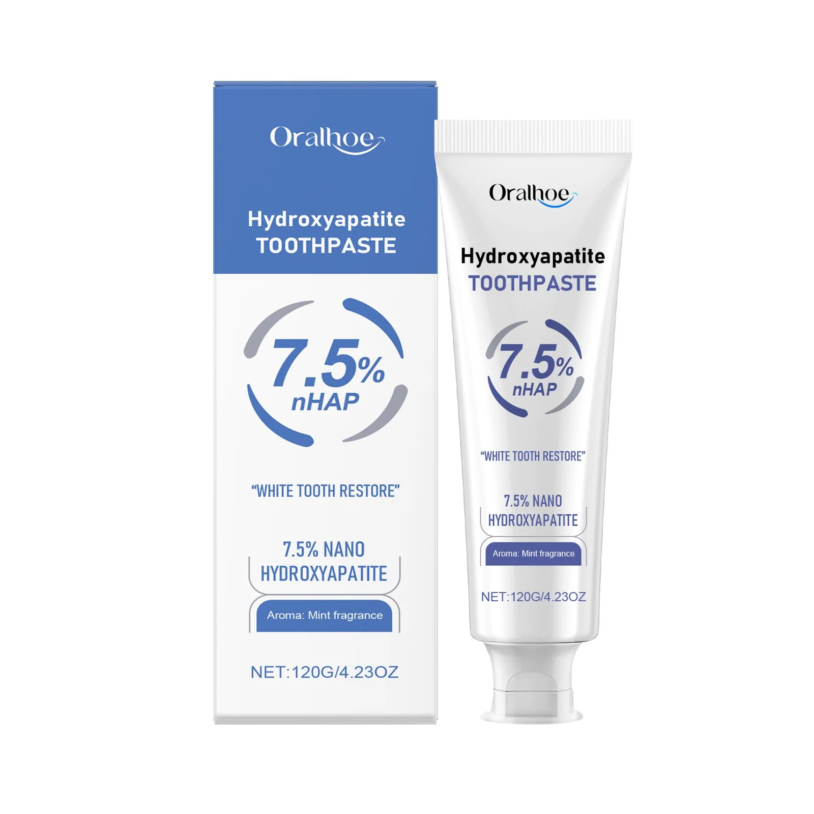 Mint Toothpaste for Whiter Teeth 120g