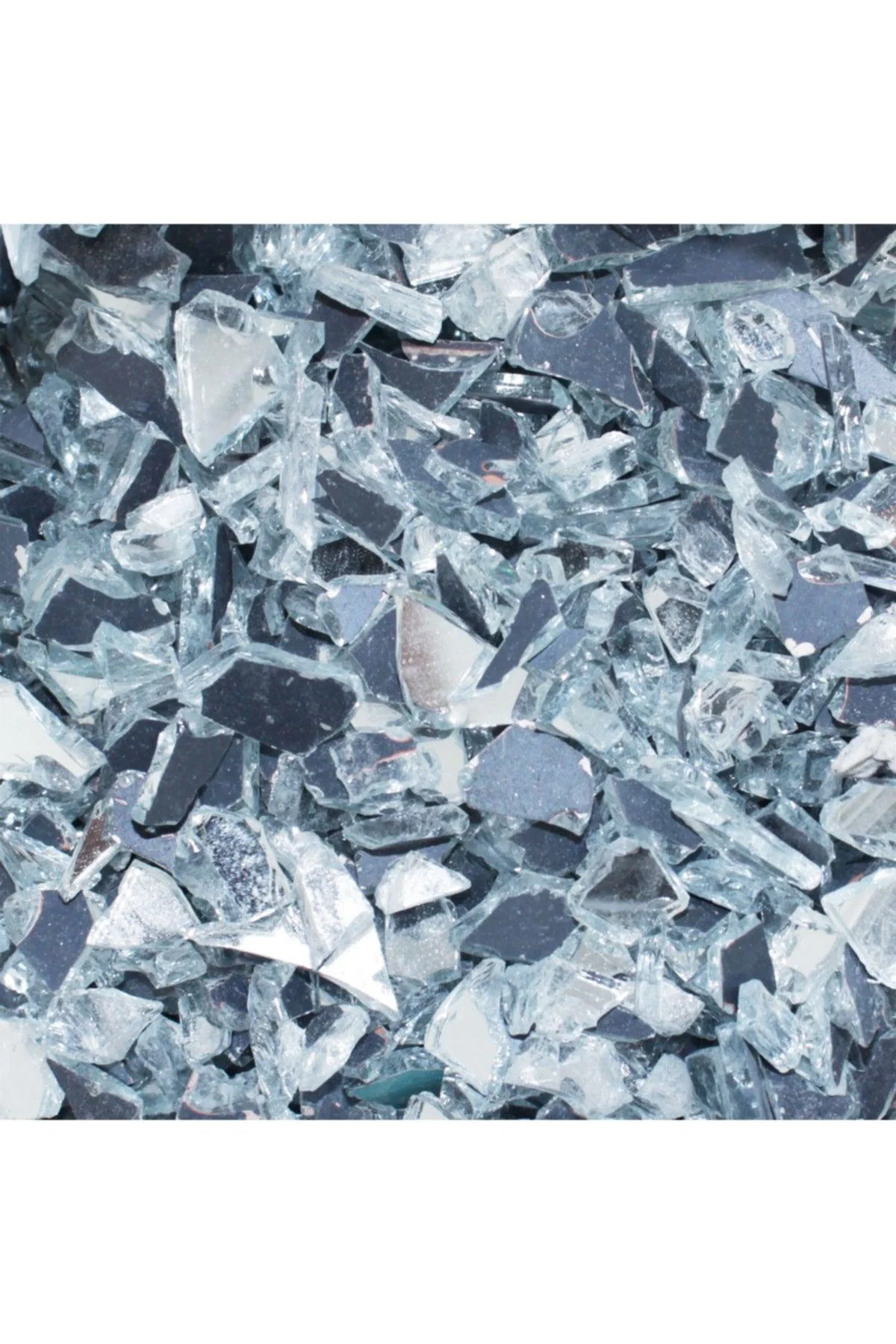 1000g Mirror Shards for Epoxy Resin Crafts 4-8mm