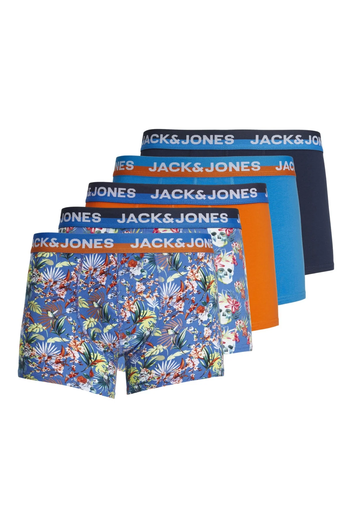Men's 5-pack cotton boxer shorts set