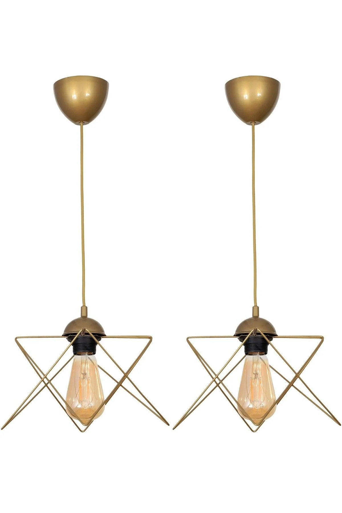 Modern Single Aging E27 Lamp Holder with 17cm Diameter and 70cm Length – Max 60W Bulb Compatible