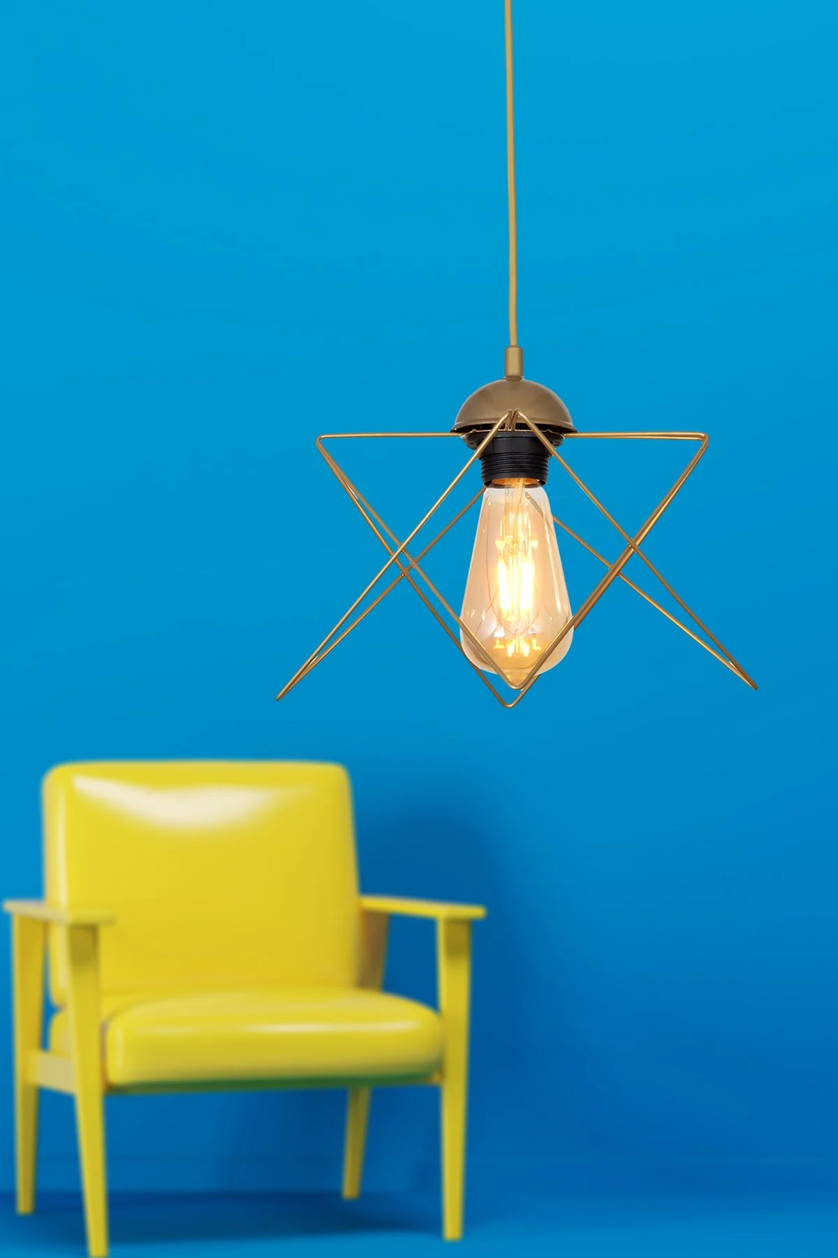 17cm Antique Style Pendant Light with E27 Socket and Adjustable Cord