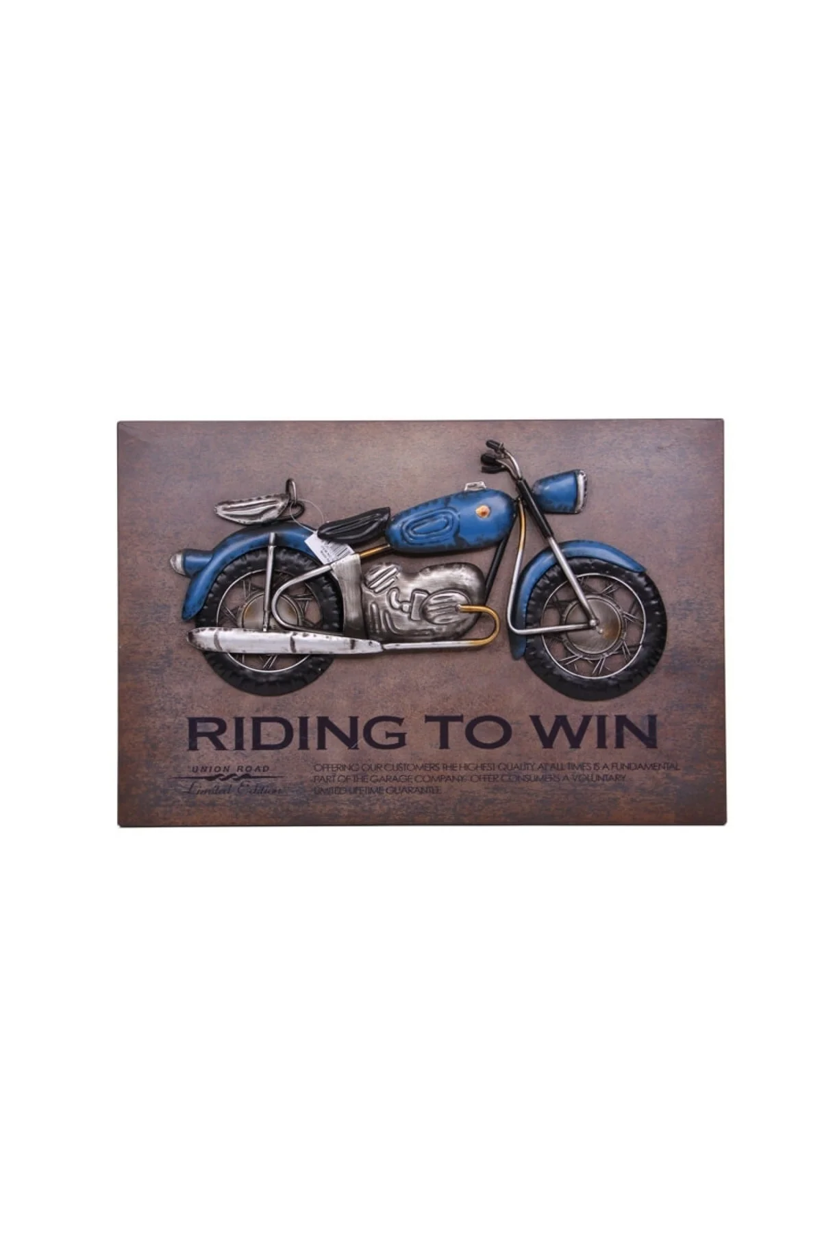 Vintage Metal Motorcycle Table