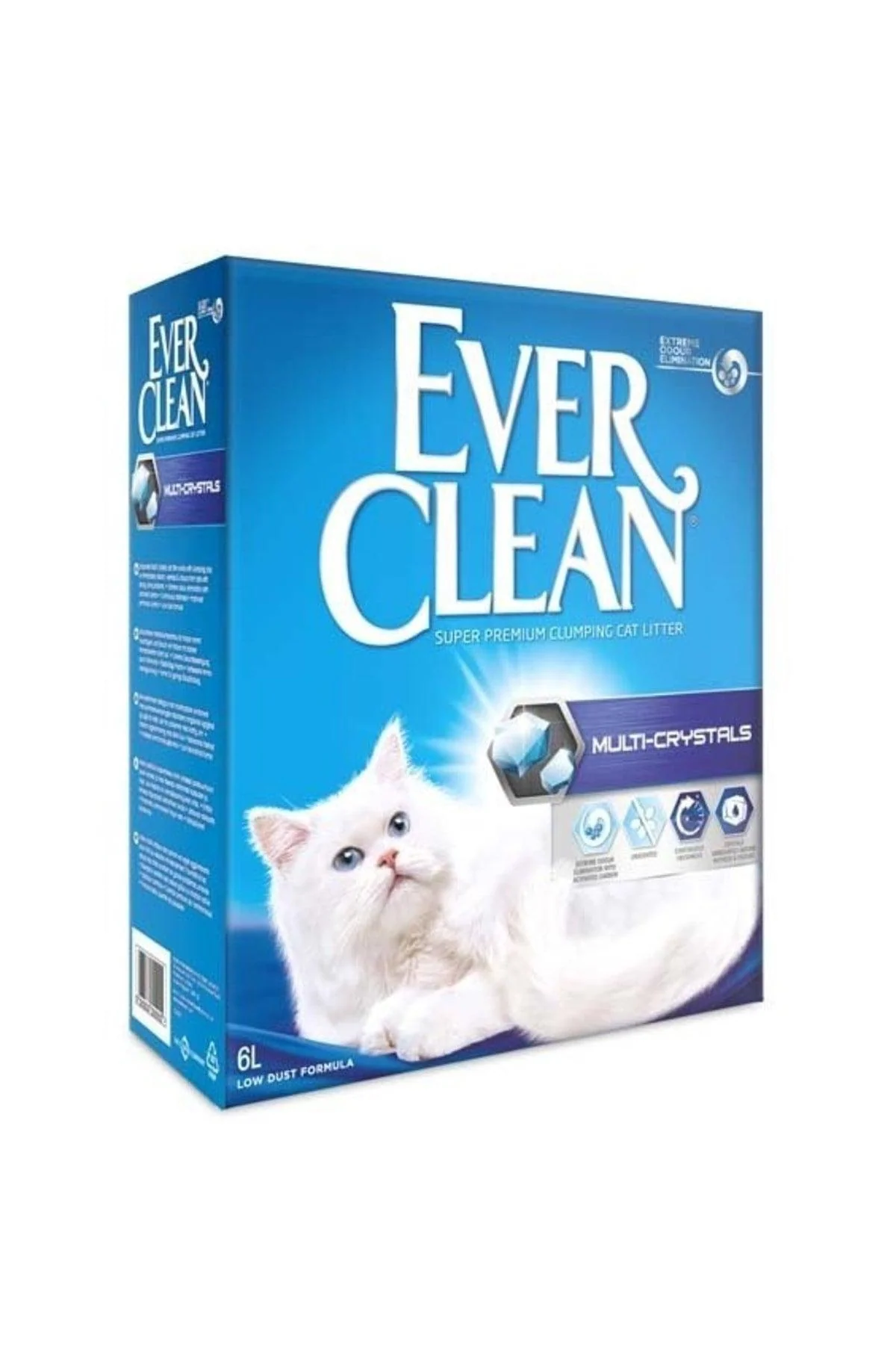 Odor-neutralizing crystal cat litter 6 liters