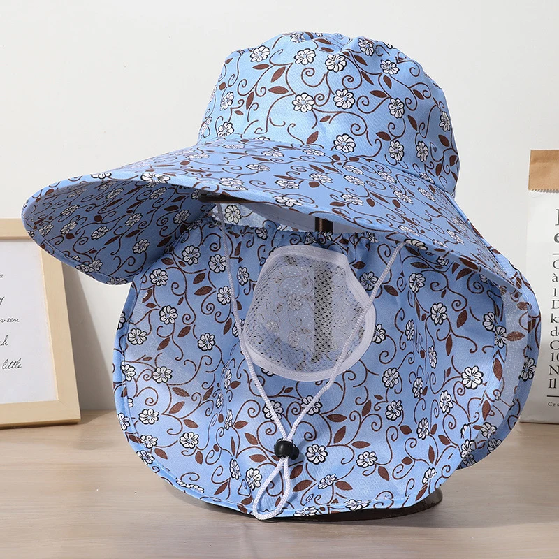 Multi-Functional Sun Protection Face Mask Sun Hat
