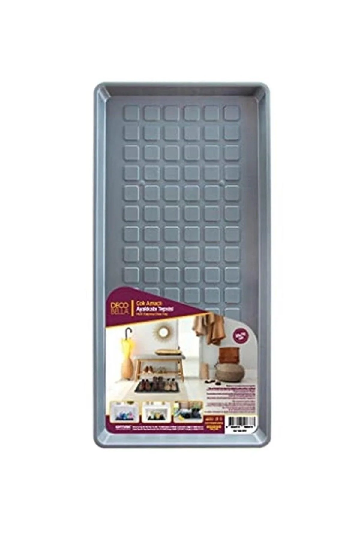 Boat‑Shaped Multi‑Purpose Shoe Tray – Waterproof, Weather‑Resistant Organizer