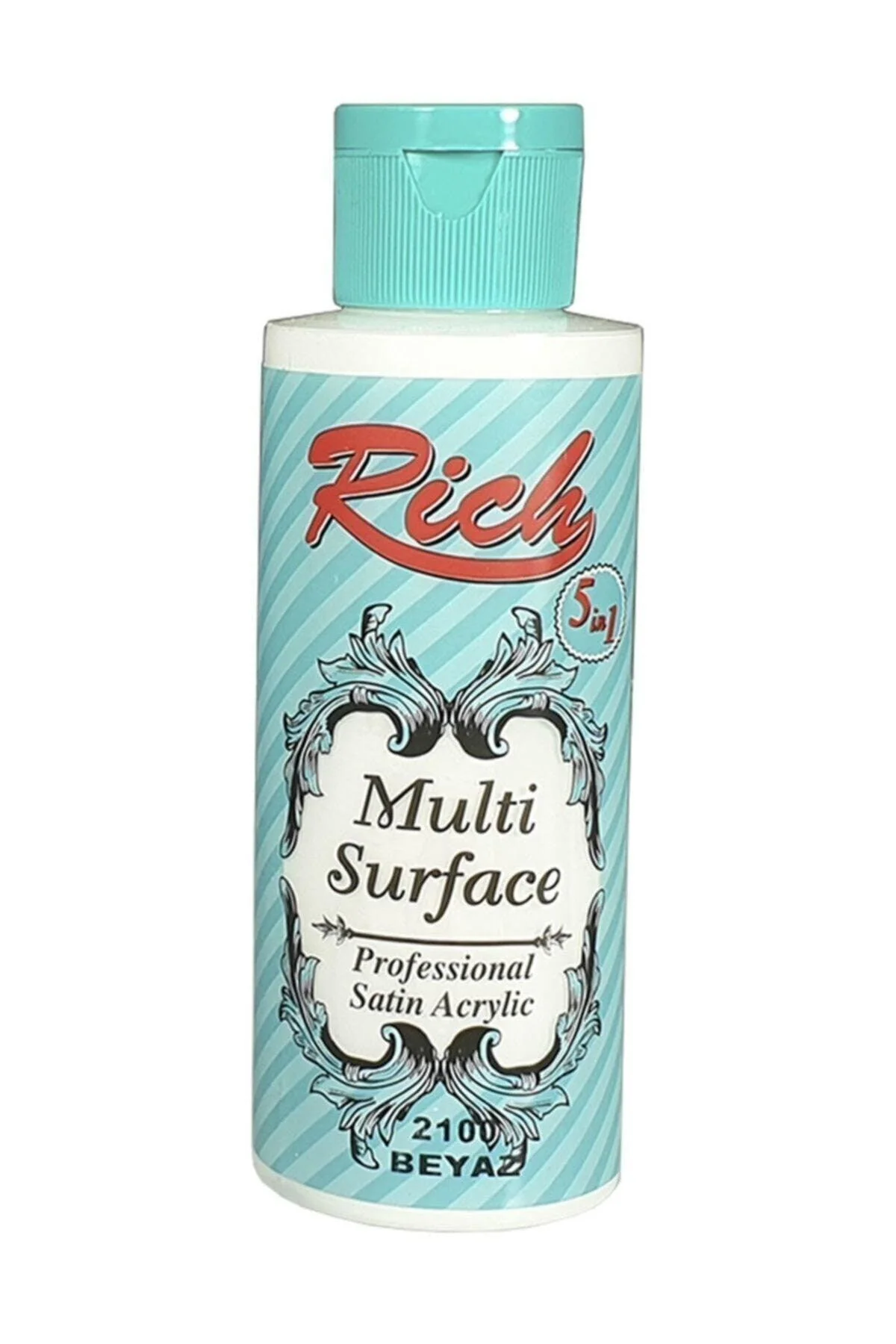 White acrylic paint 120cc multi-surface fast-drying