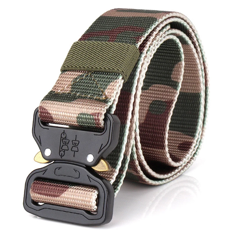 Multifunctional Camo Belt for Outdoor Training
