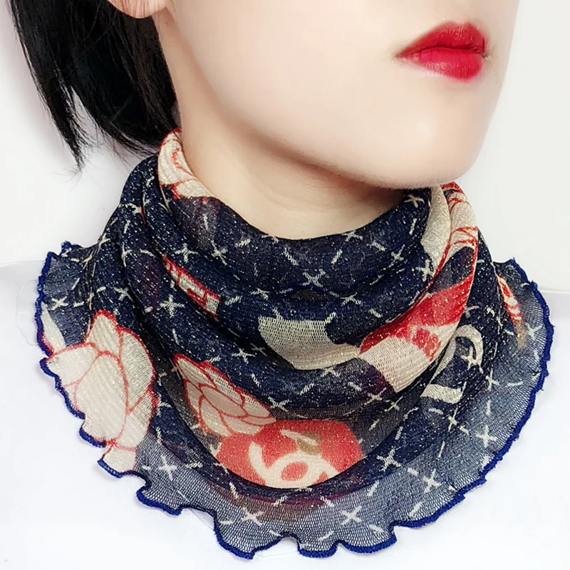 Multifunctional Women's Face Mask Scarf Set