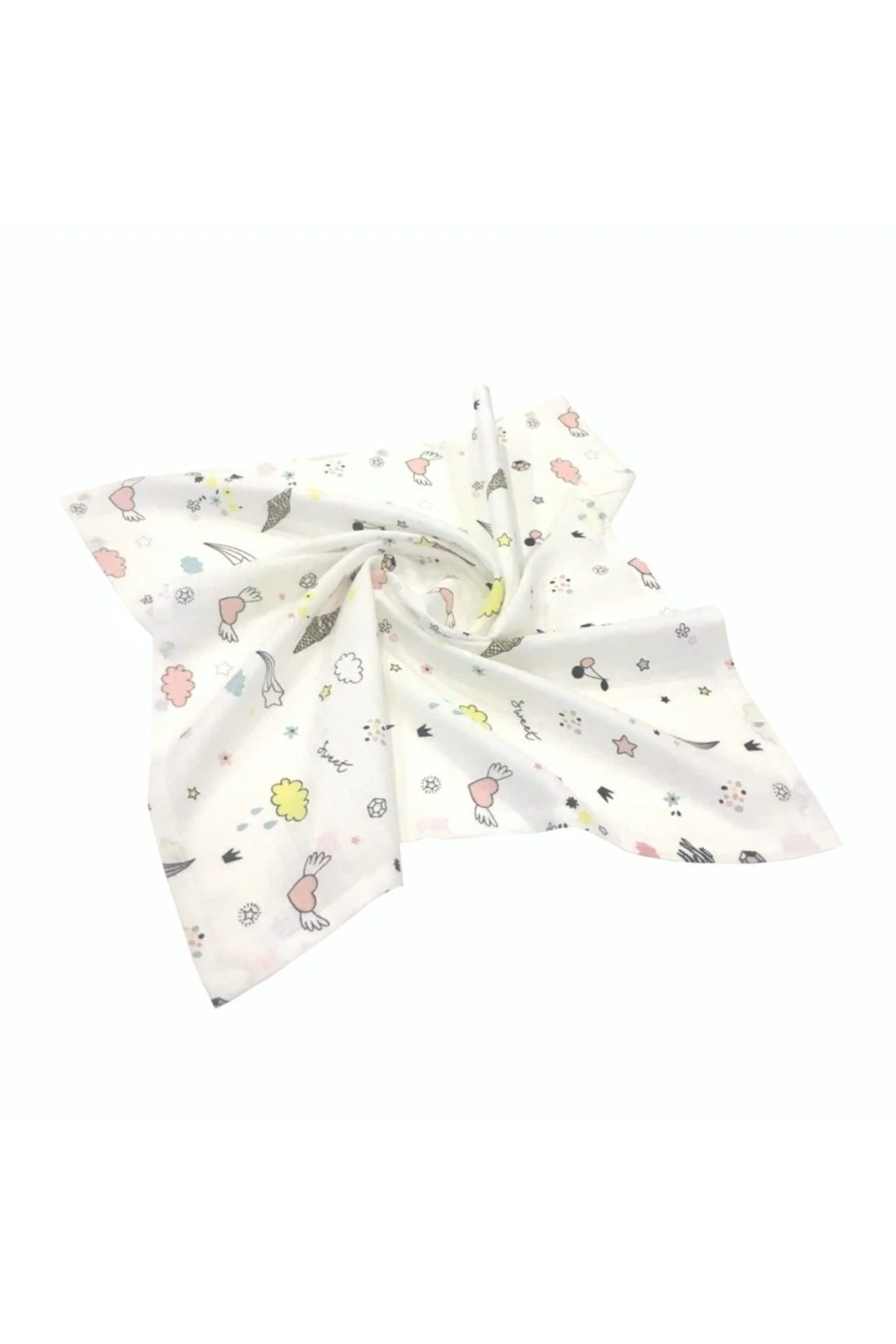 100% Cotton Muslin Baby Blanket – 75×100 cm Multipurpose Swaddle and Changing Cloth
