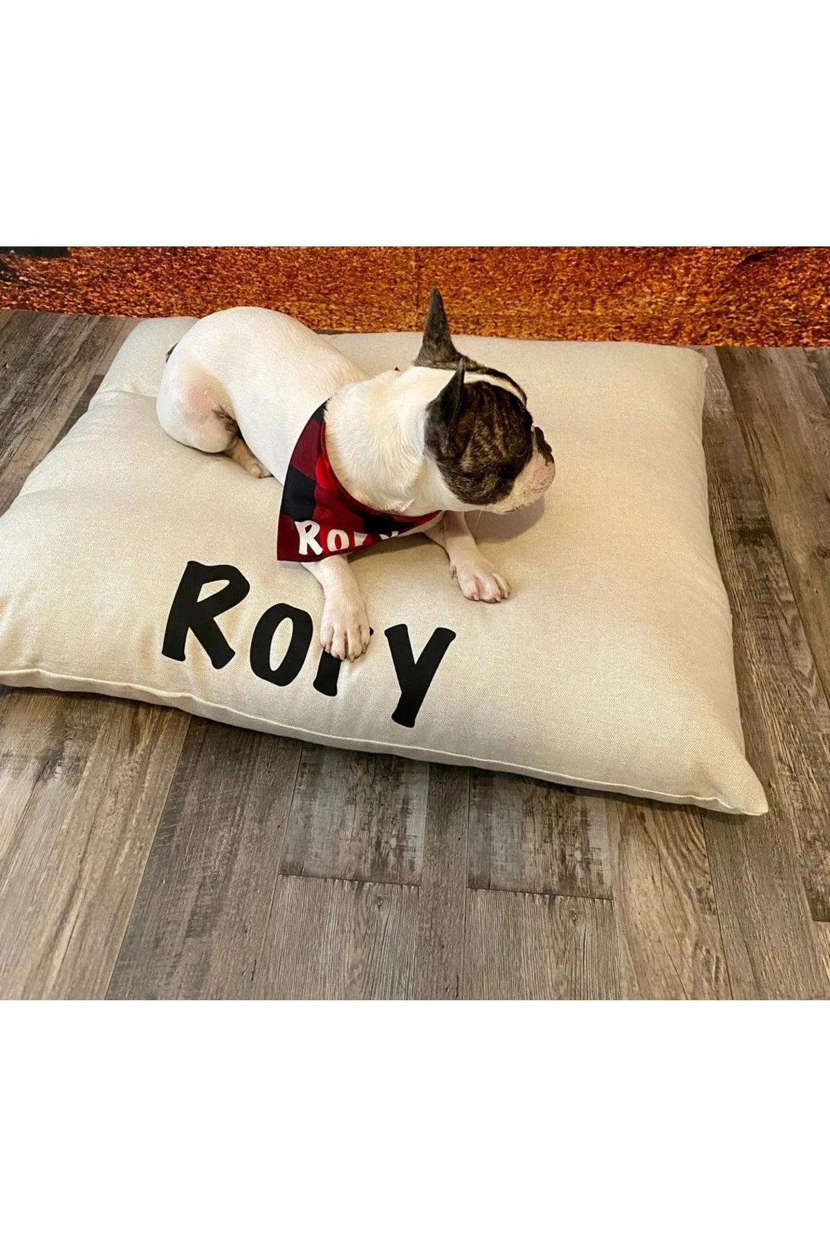 Machine-washable pet bed for dogs and cats