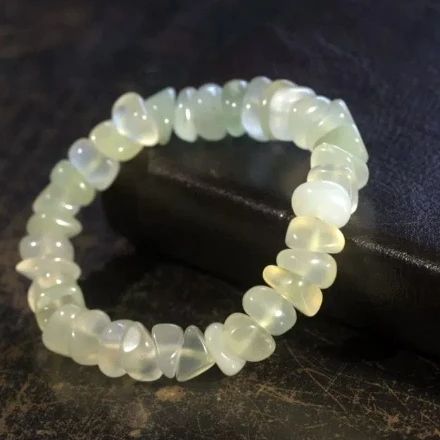 Natural Agate Charm Bracelet