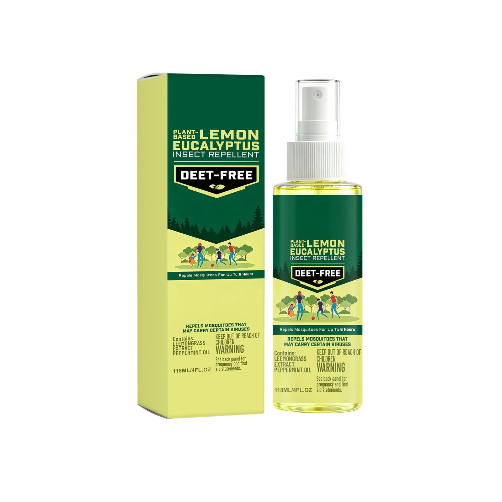 Natural Mosquito Repellent Spray