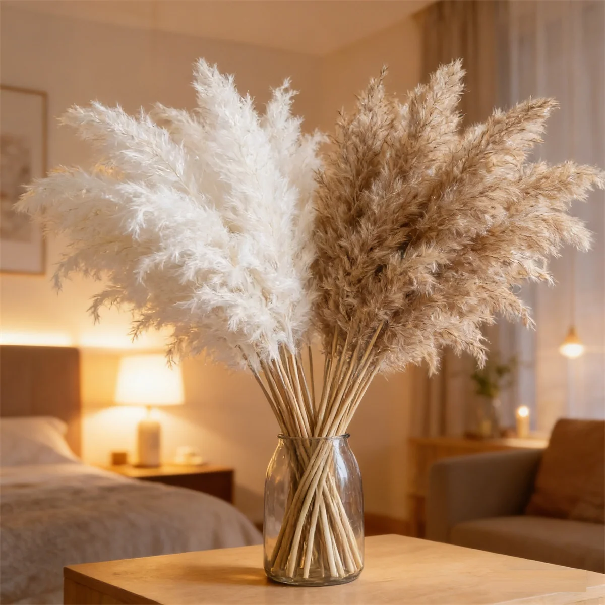 Natural White Dried Flowers