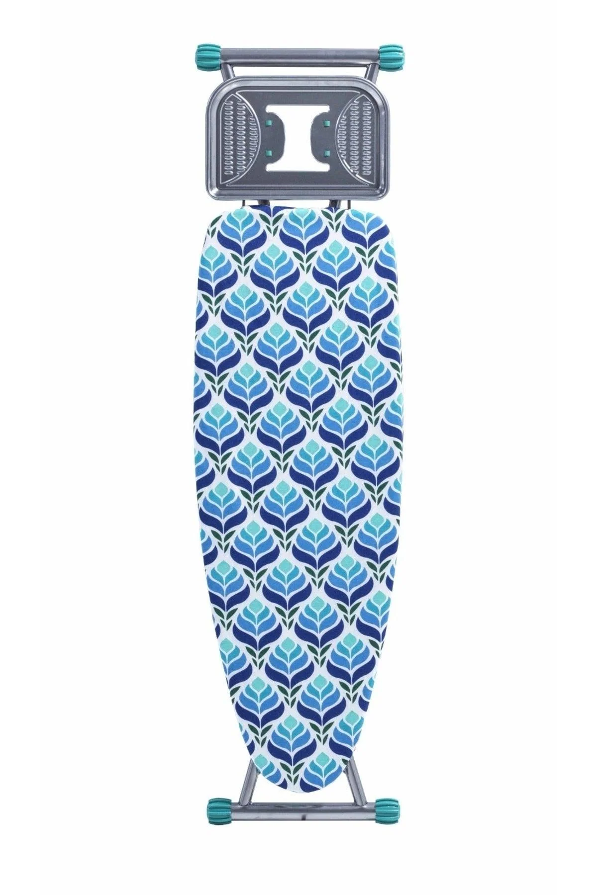 Adjustable silicone ironing board with 300°C heat resistant base