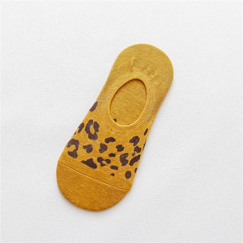 Non-Slip Leopard Socks