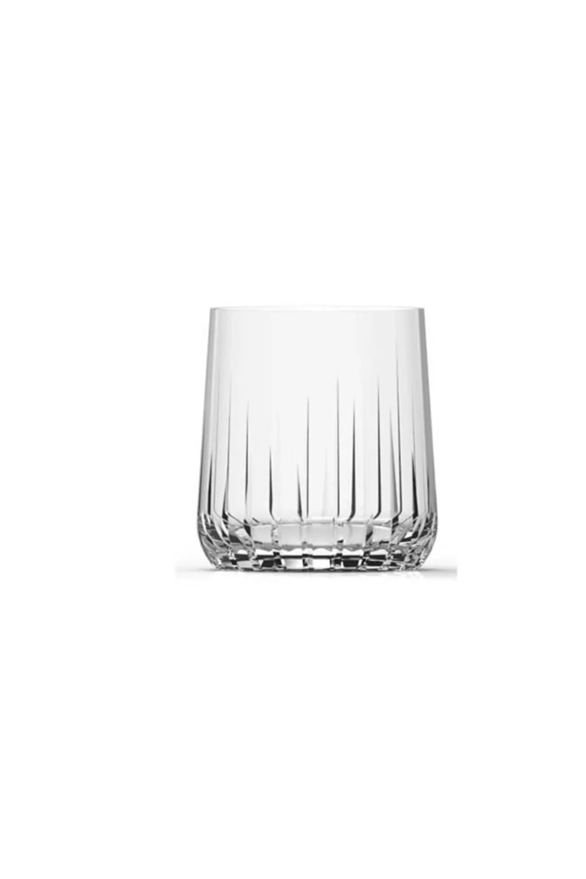 Set of 6 Modern Glass Water or Soft Drink Cups