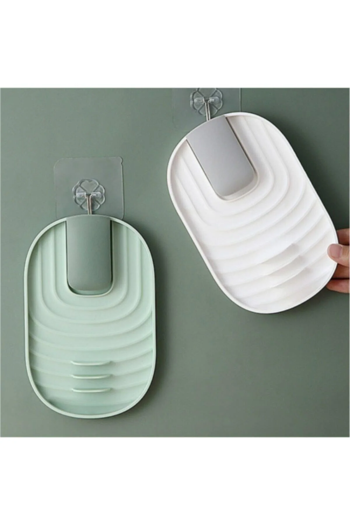 Collapsible Stainless Steel Pot Lid Storage Rack with Kitchen Utensil Slots