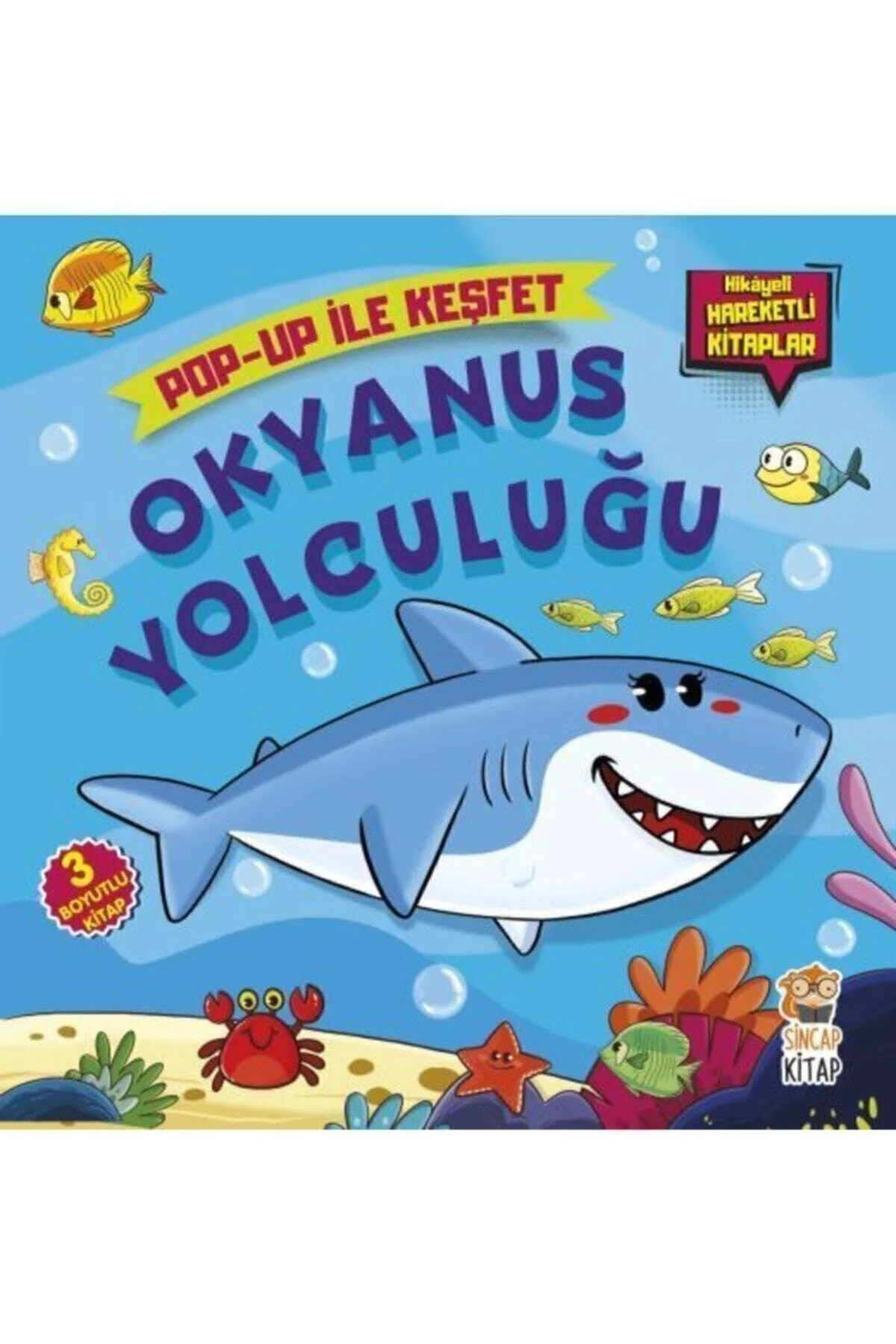 Interactive ocean exploration pop-up book
