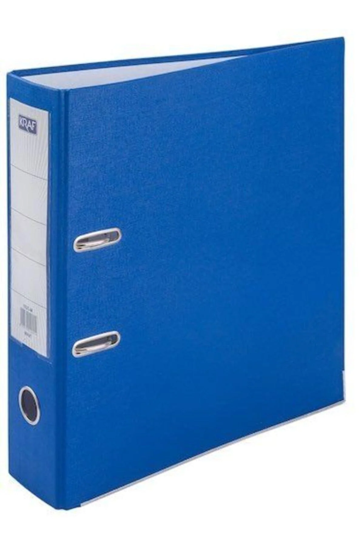 Blue Wide Office Folder - Durable Document Organizer
