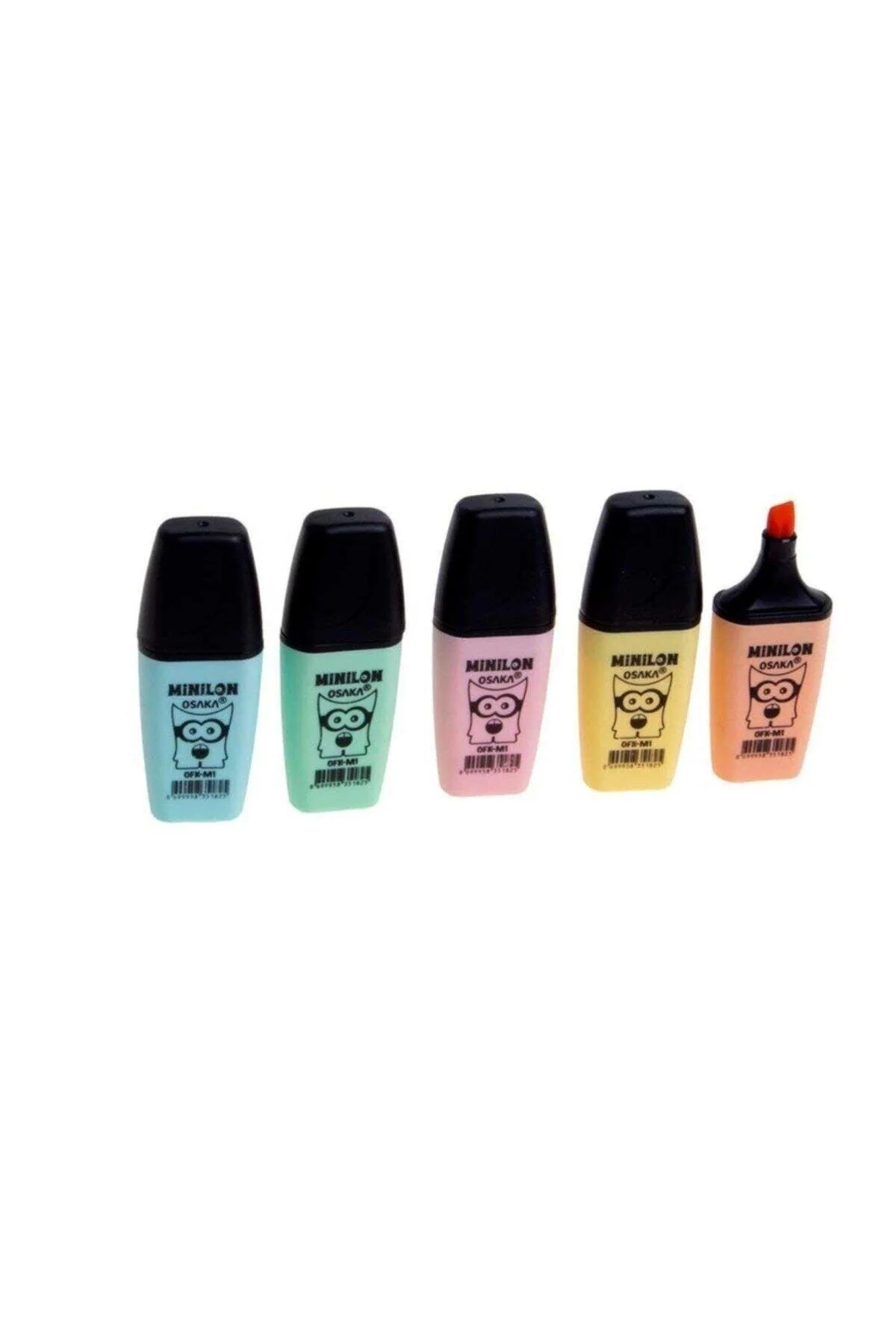 Dual-tip highlighter for study and office use