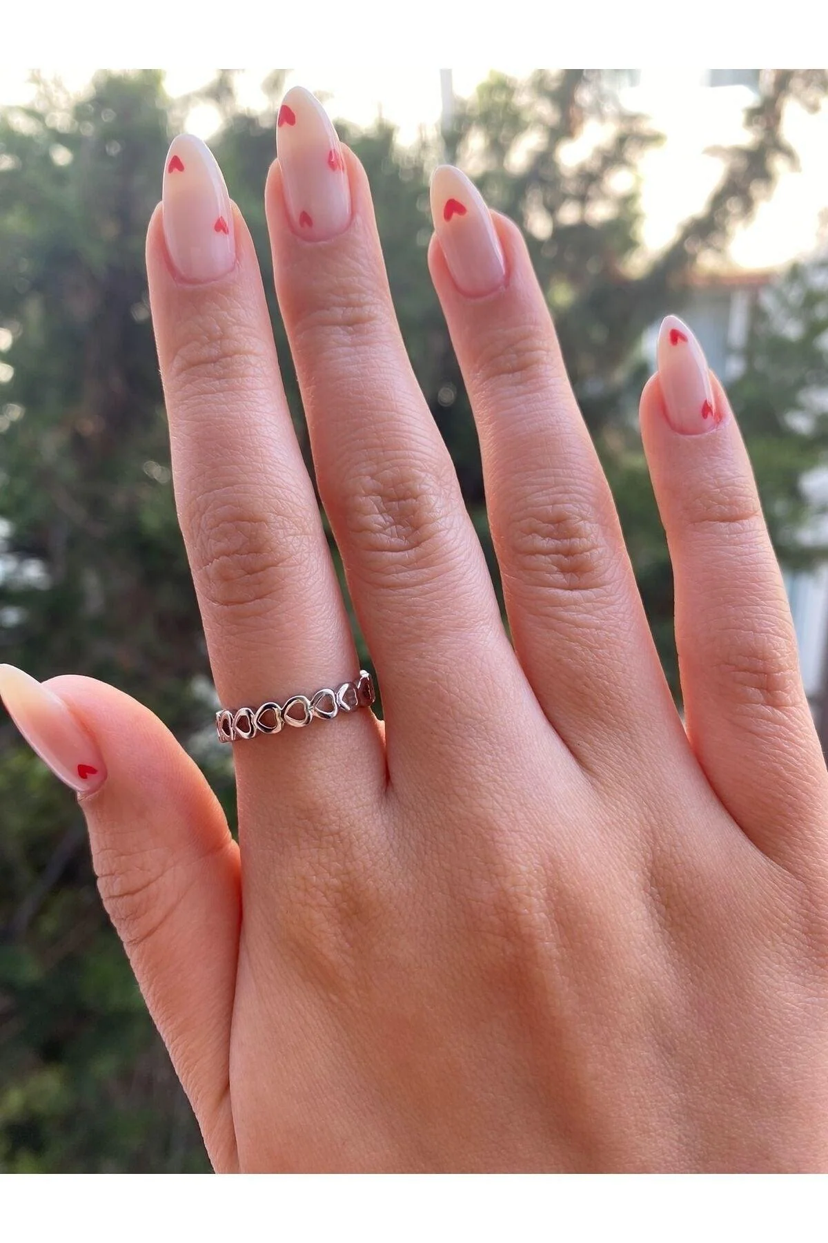 Adjustable Heart-Shaped Stainless Steel Ring | Equivalent to Premium Brands | Anti-Allergic & Rustproof | Daily Wear Jewelry