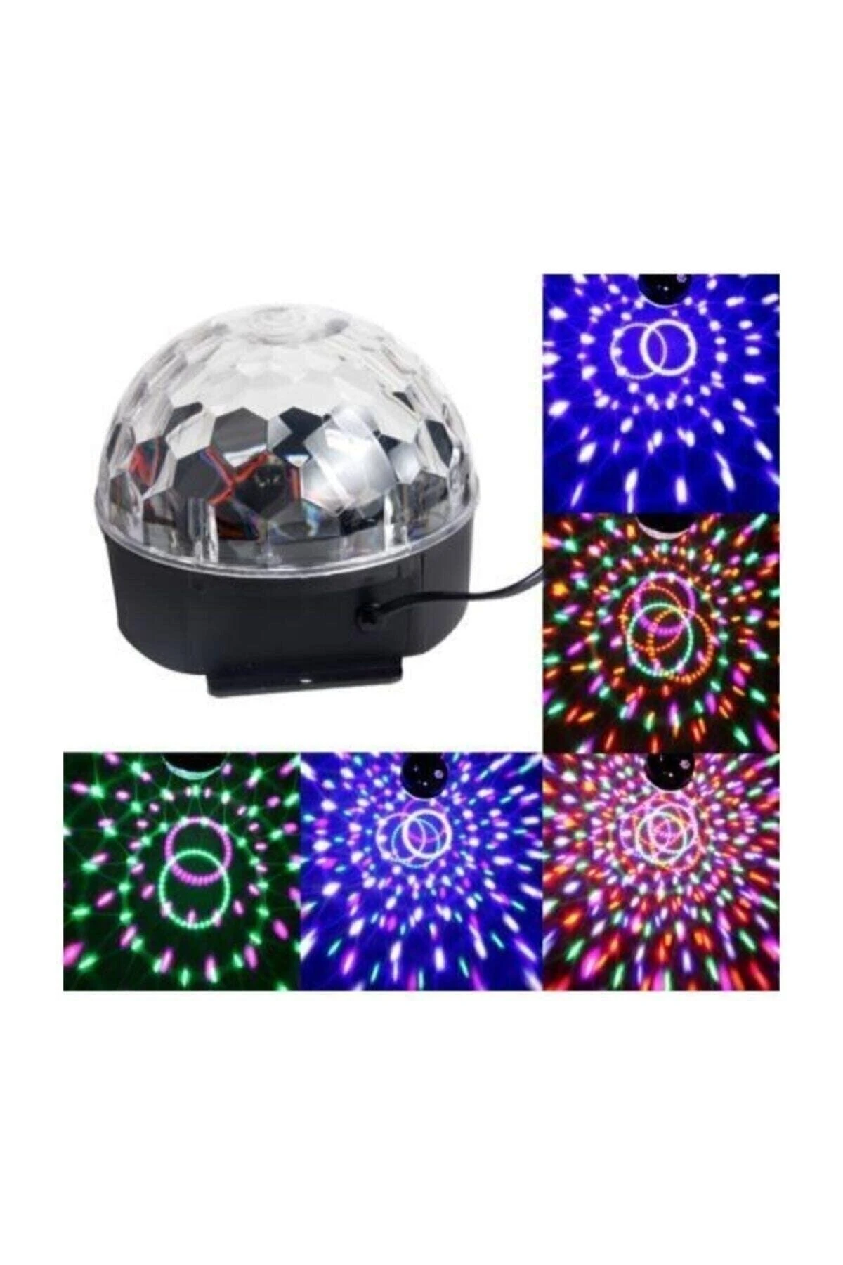 Bluetooth Controlled LED RGB Disco Ball with Built-in Speaker