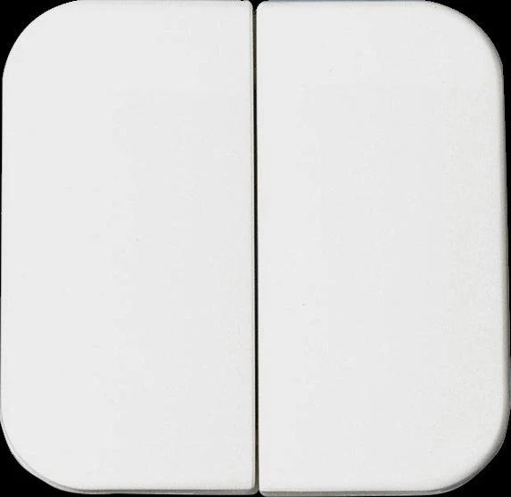 Double rocker light switch frame with wallpaper compensation
