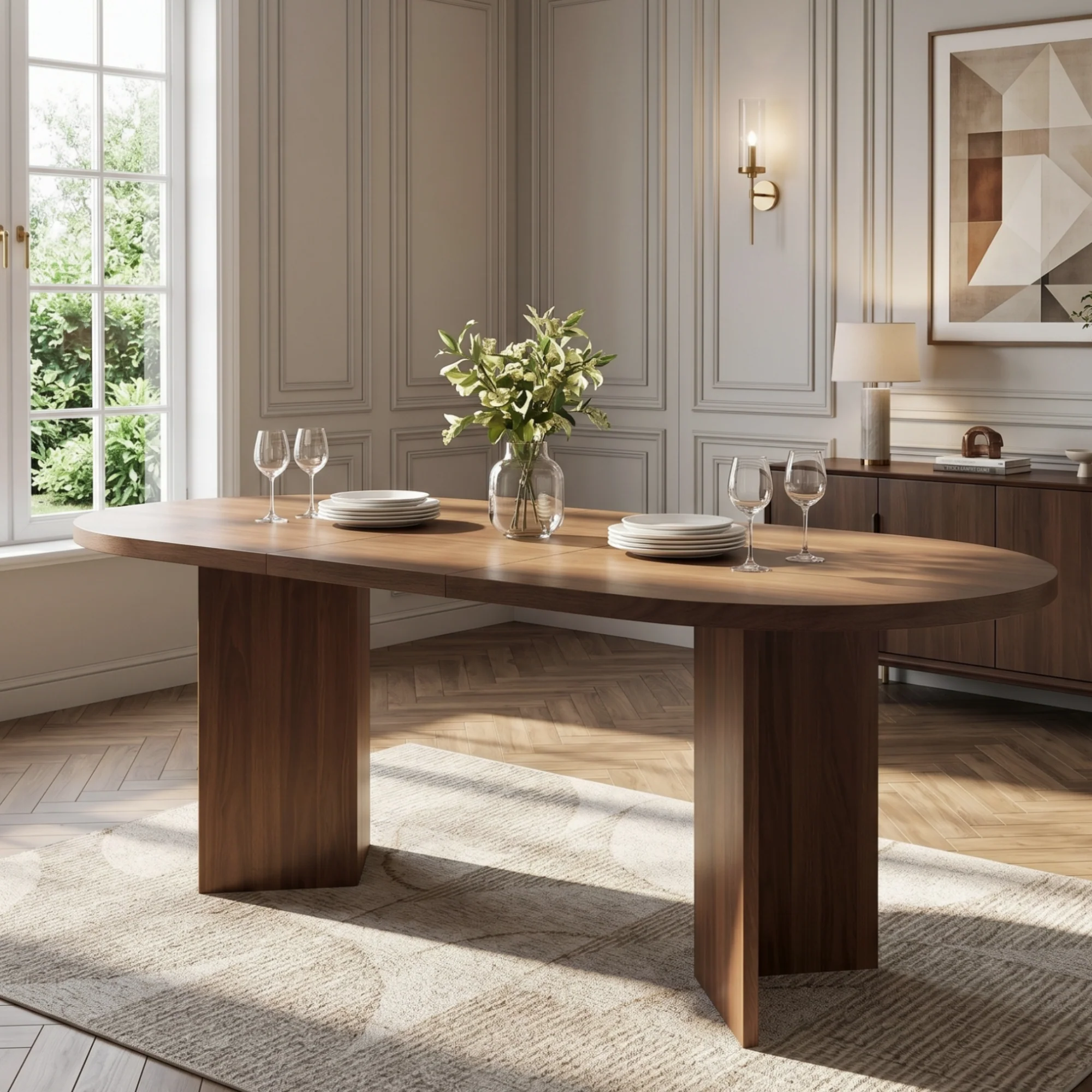 Oval Dining Table