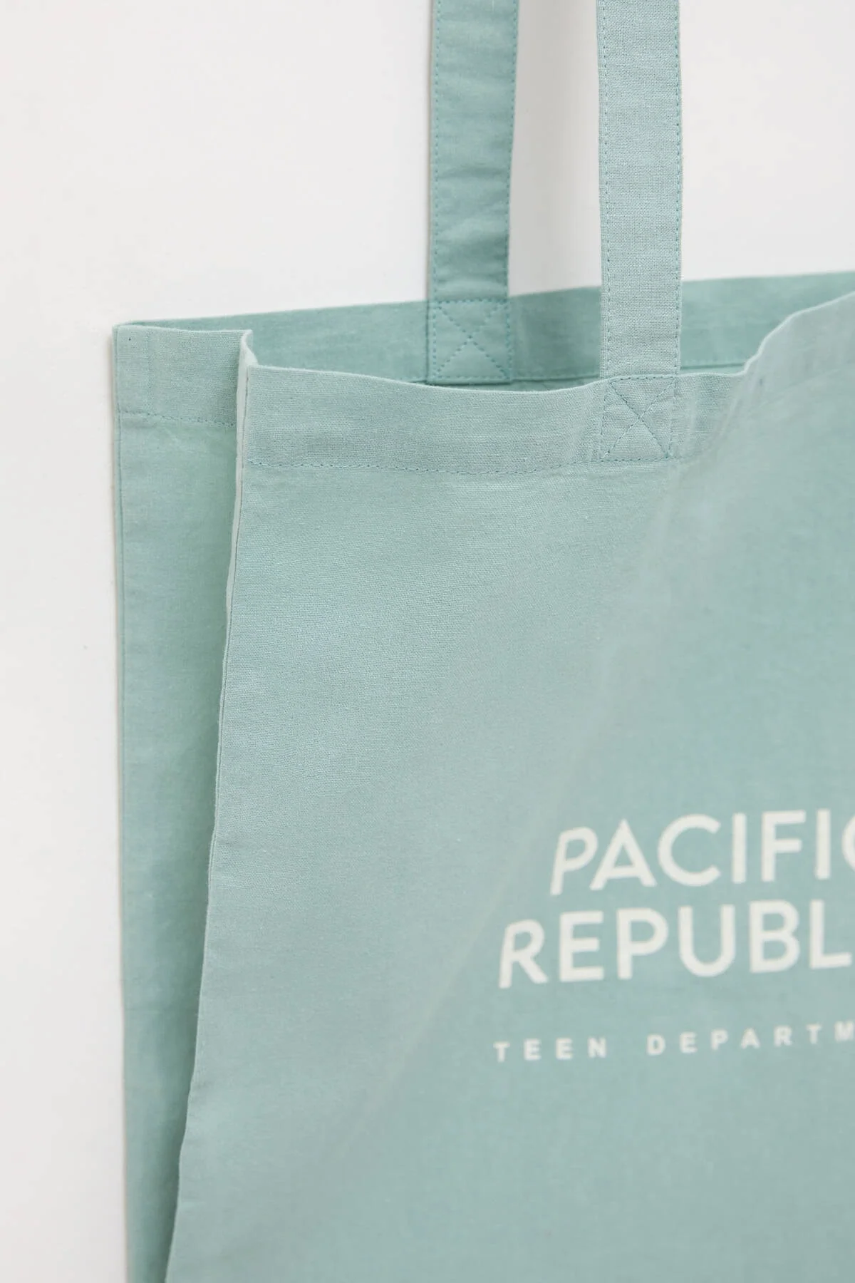 Organic Cotton Tote Bag with Interior Label and Logo