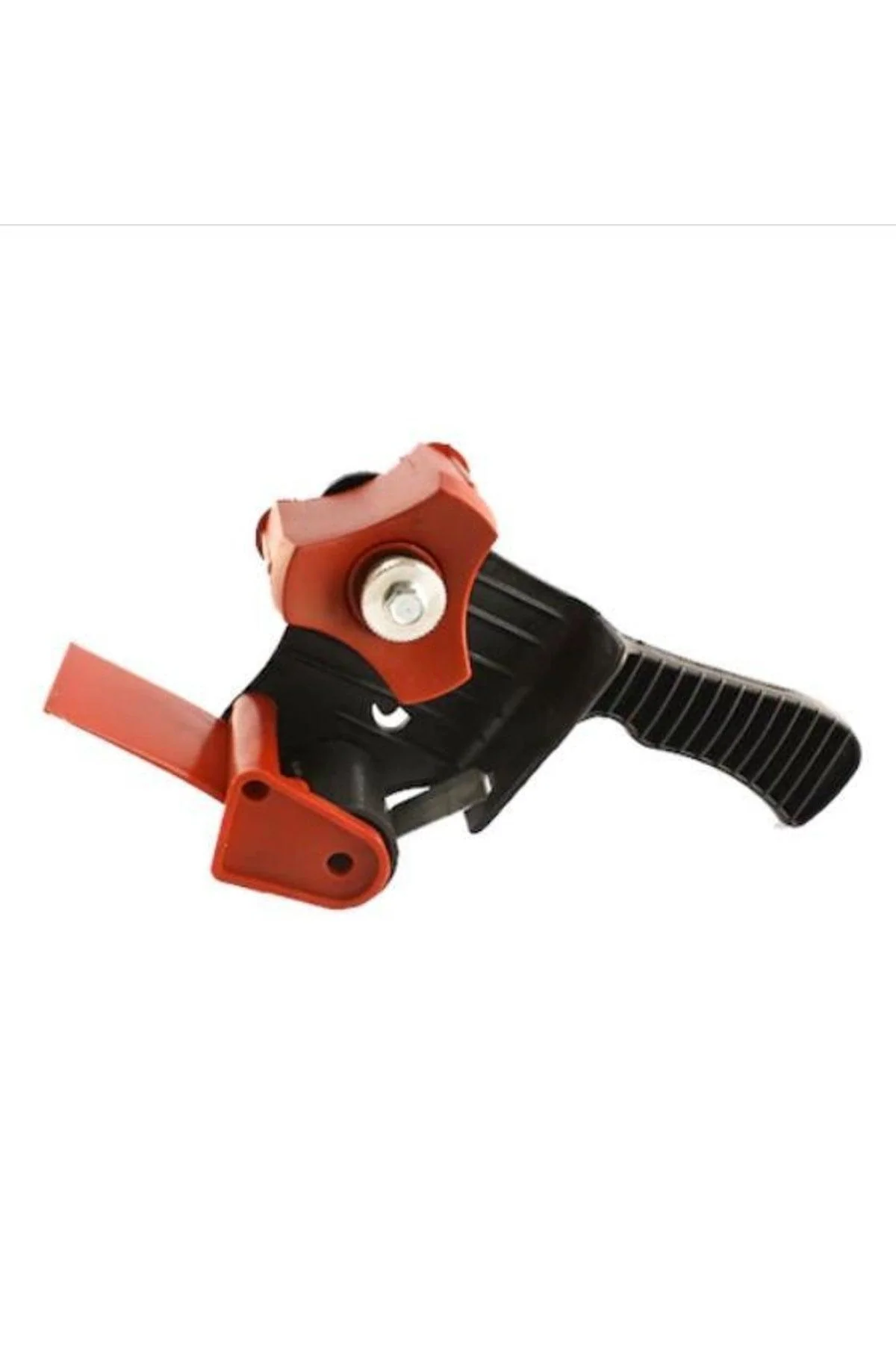 Semi-automatic tape dispenser for parcel sealing