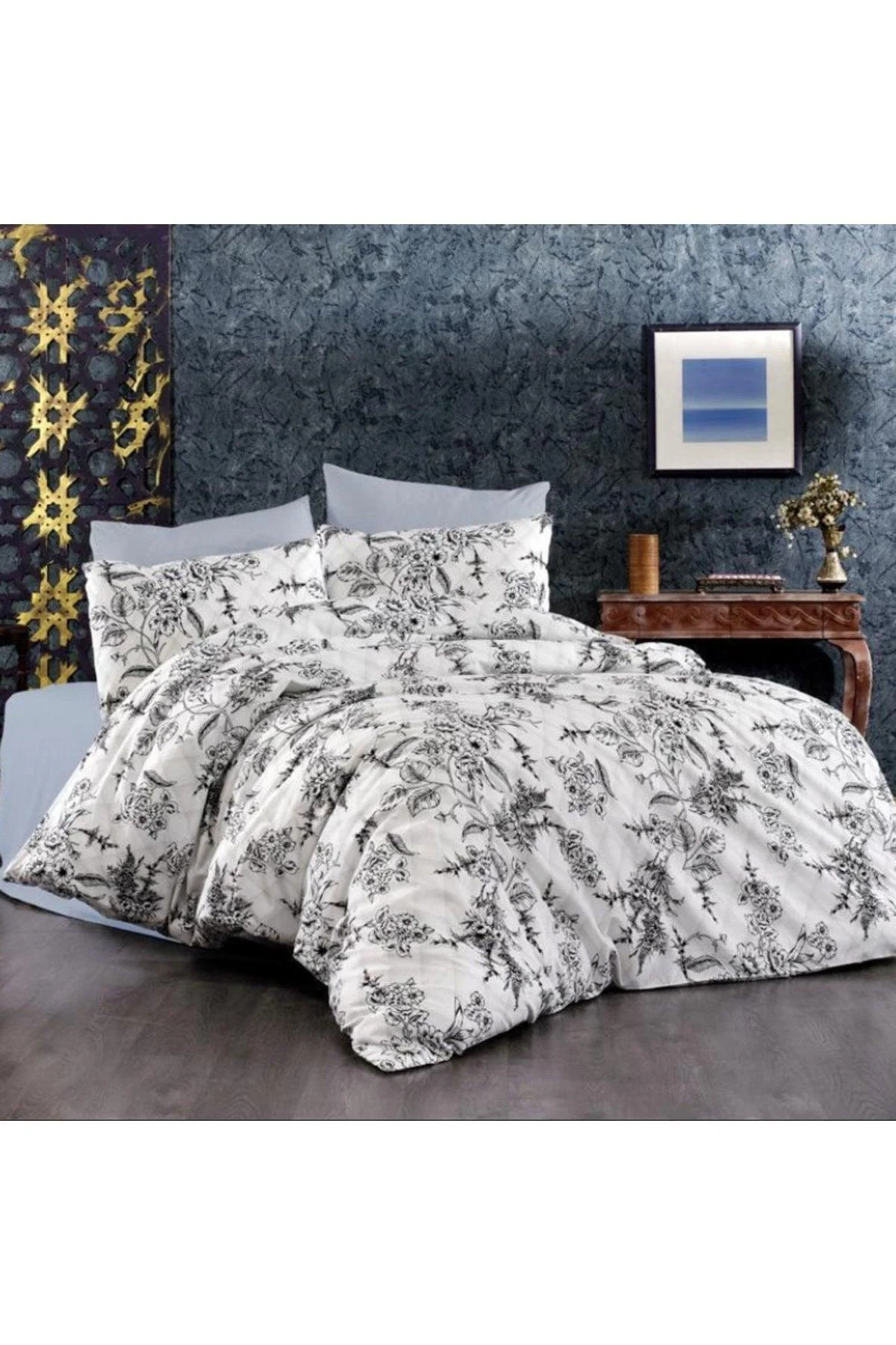 Single Duvet Cover Set with Stylish Pattern