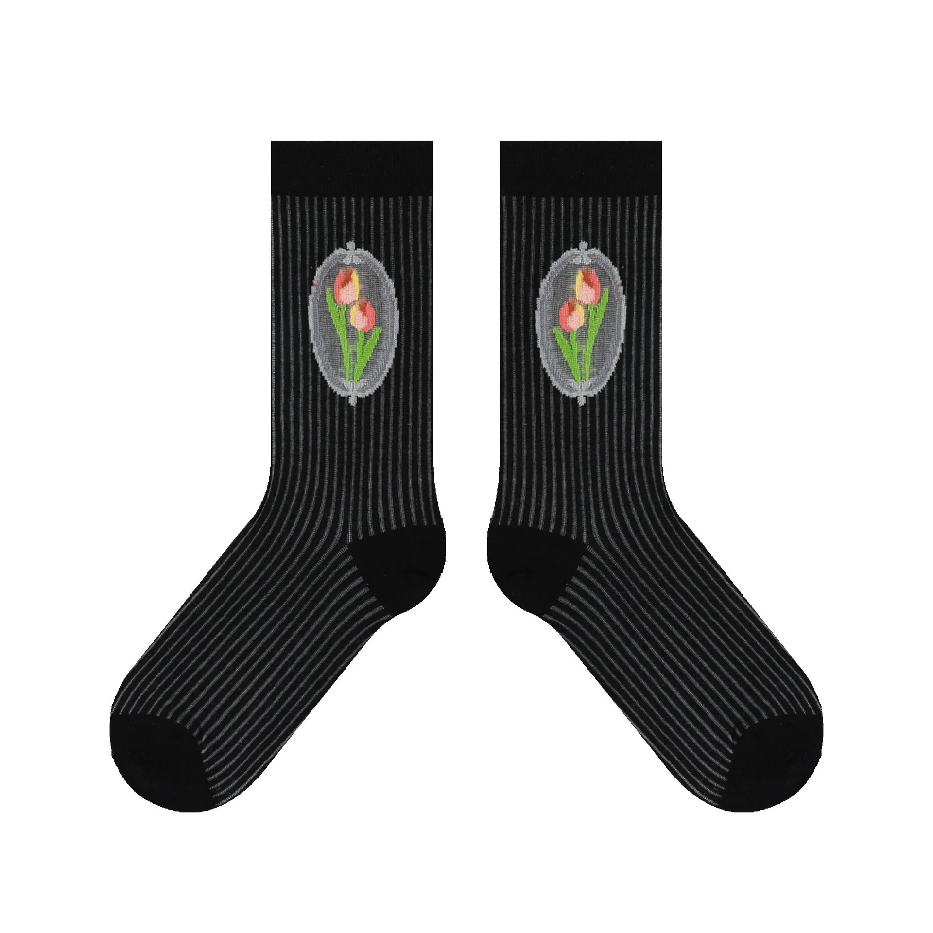 Patterned Thin Women's Stockings