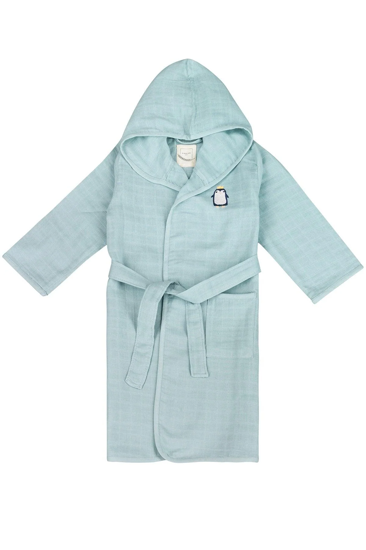 Muslin bathrobe for kids and babies