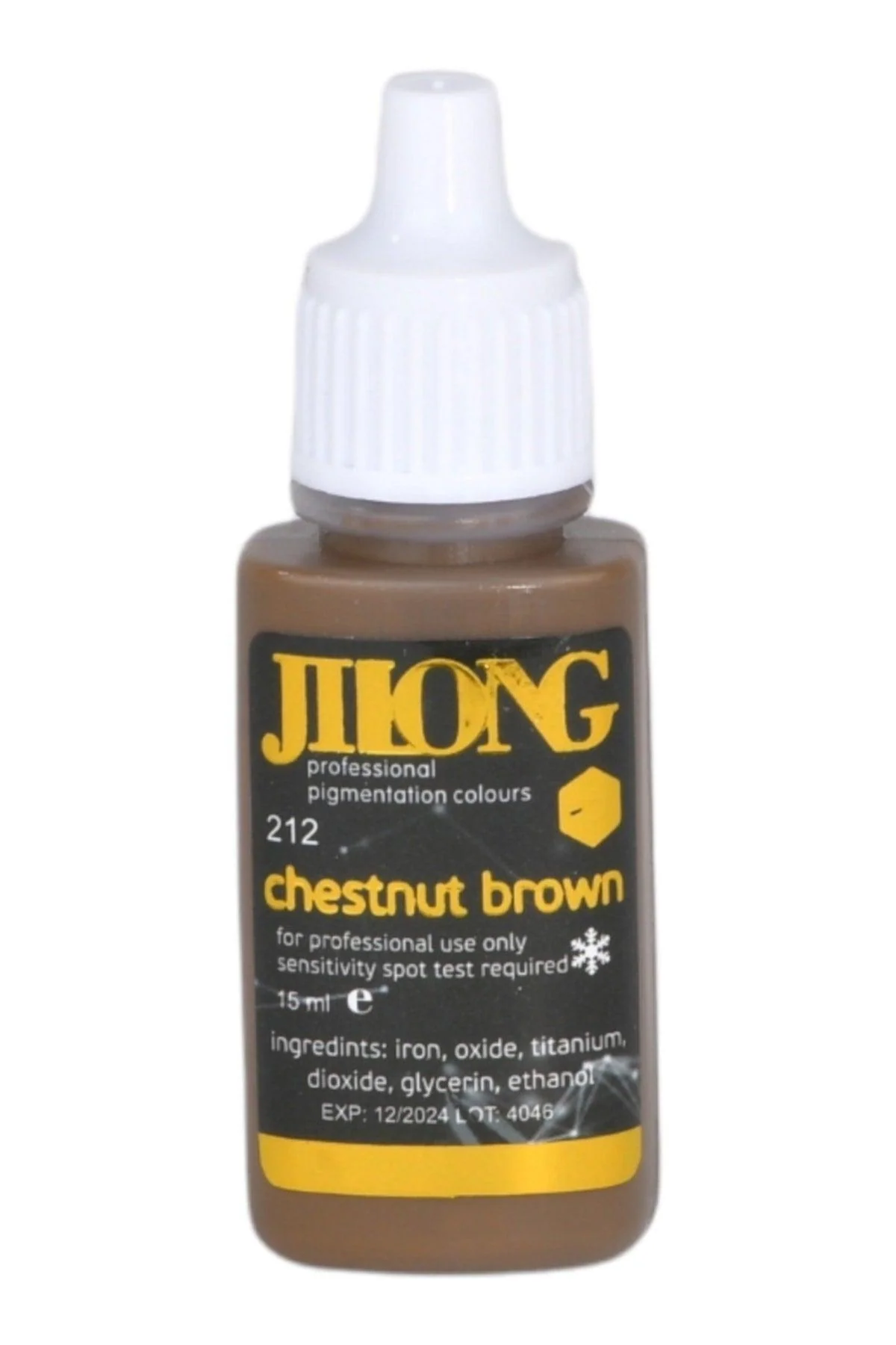 Chestnut Brown Permanent Microblading Pigment Ink 15ml or 20ml