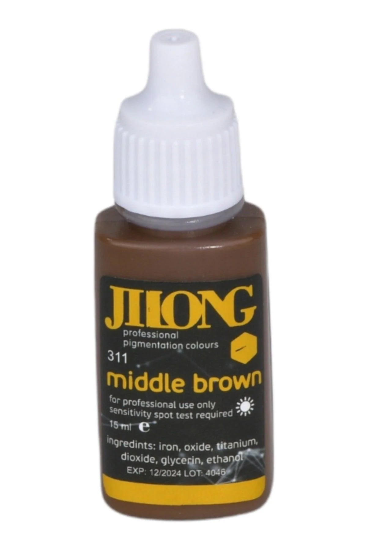 Professional Microblading Ink in Middle Brown Shade