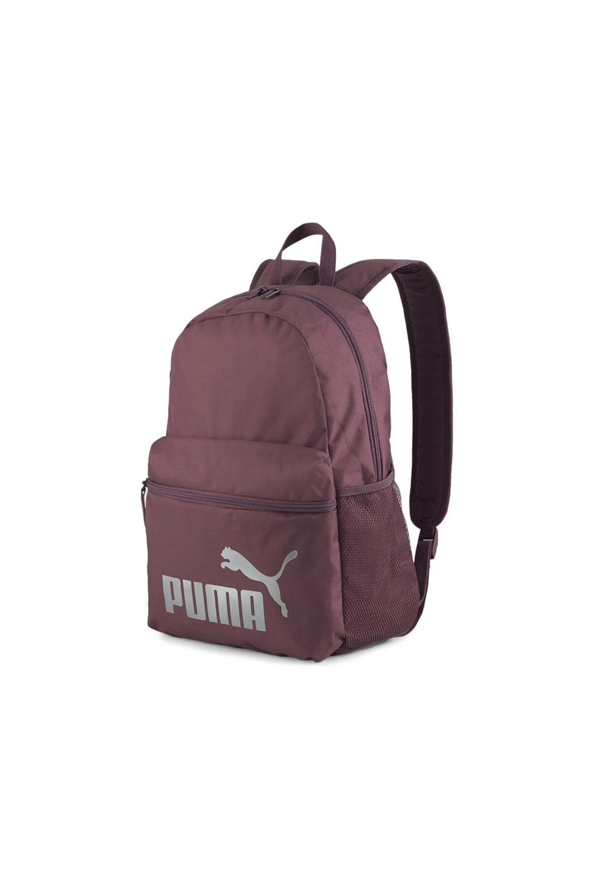 Pink unisex casual backpack with spacious interior