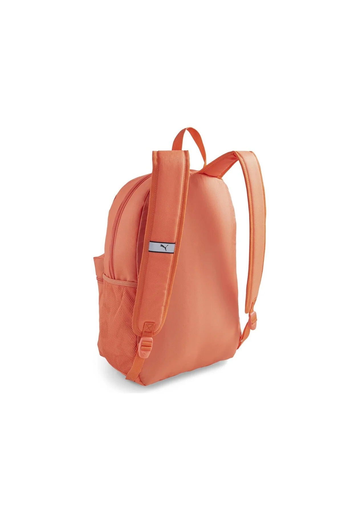Red unisex backpack for daily use with large interior