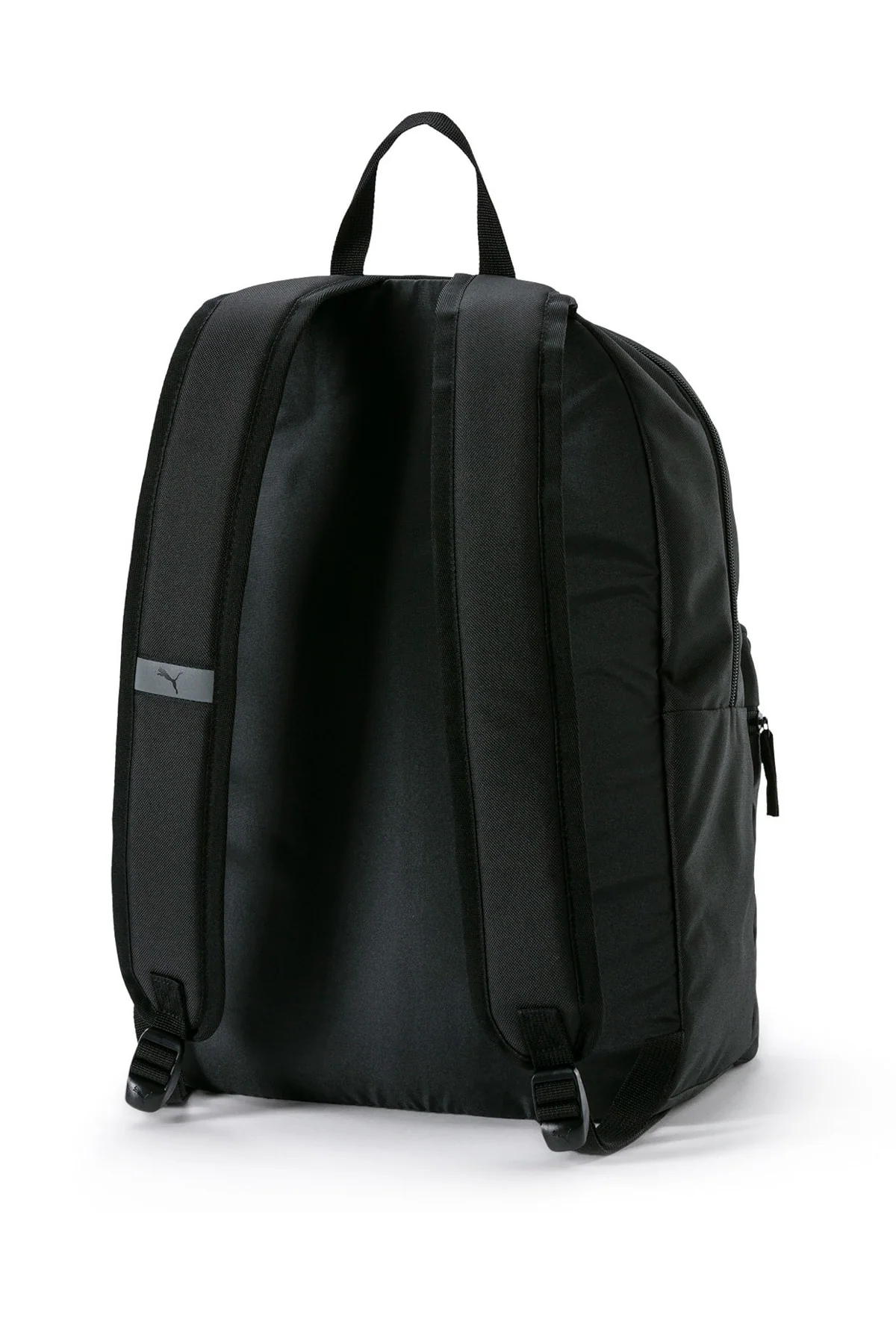 Classic drawstring backpack in black with adjustable shoulder straps