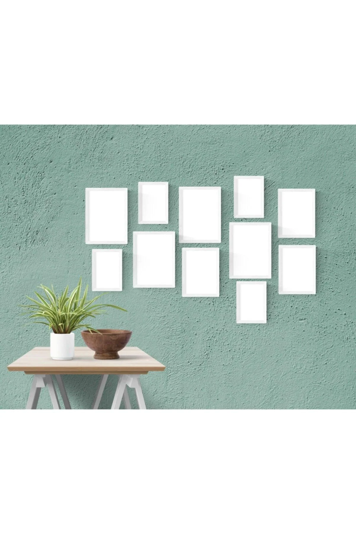 Multi-Size Picture Frame Set – Assorted 10×15, 13×18, 15×21 (7 Pieces)