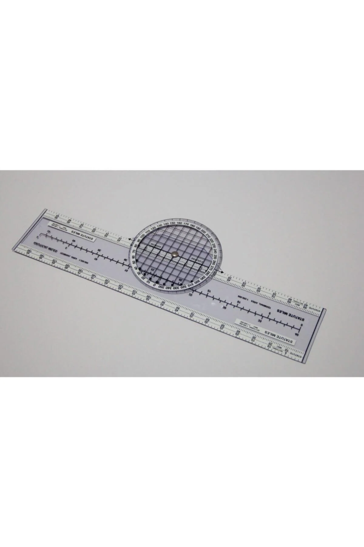 Rotary Azimuth Plotter for Flight Navigation