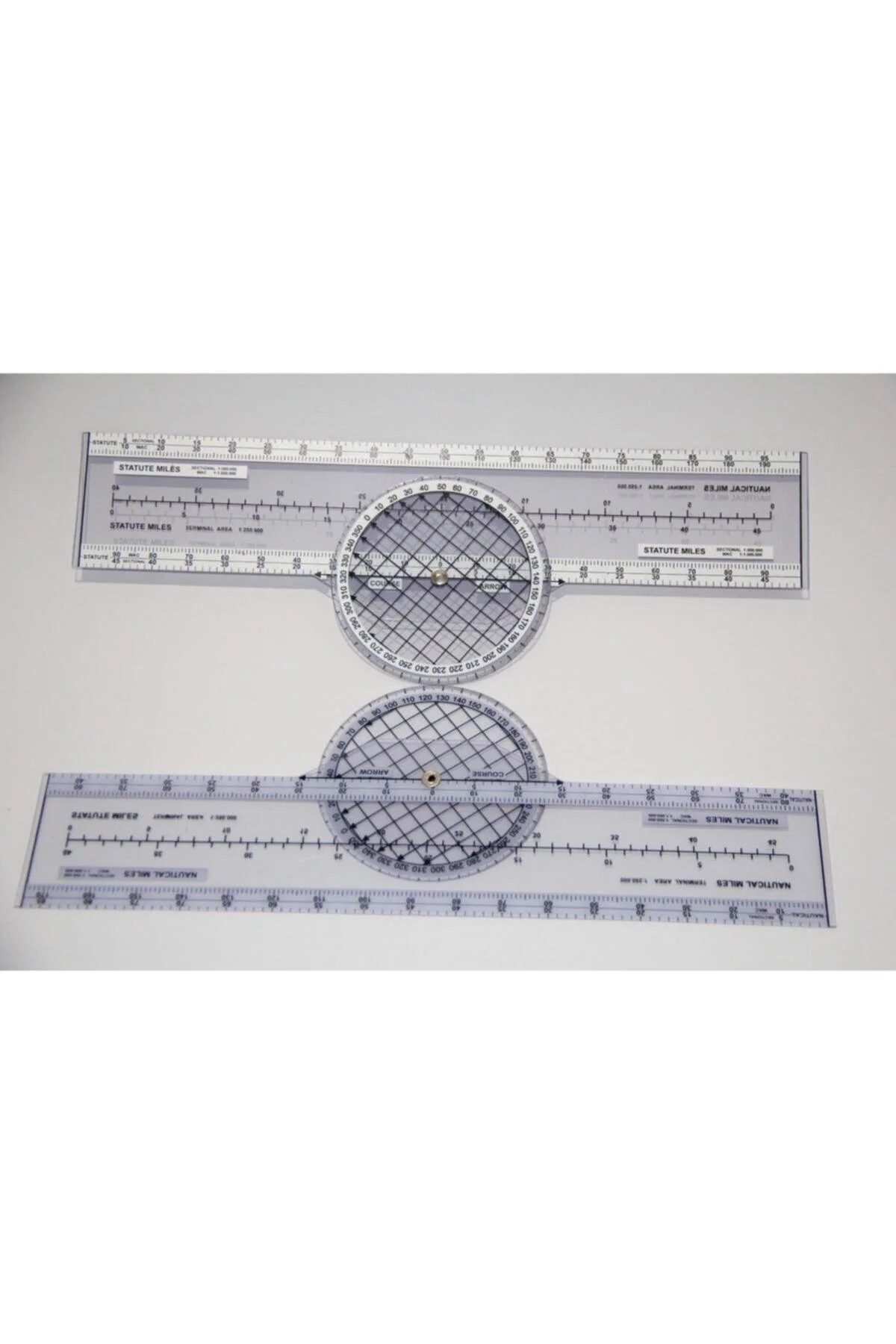 Rotary Azimuth Plotter for Flight Navigation