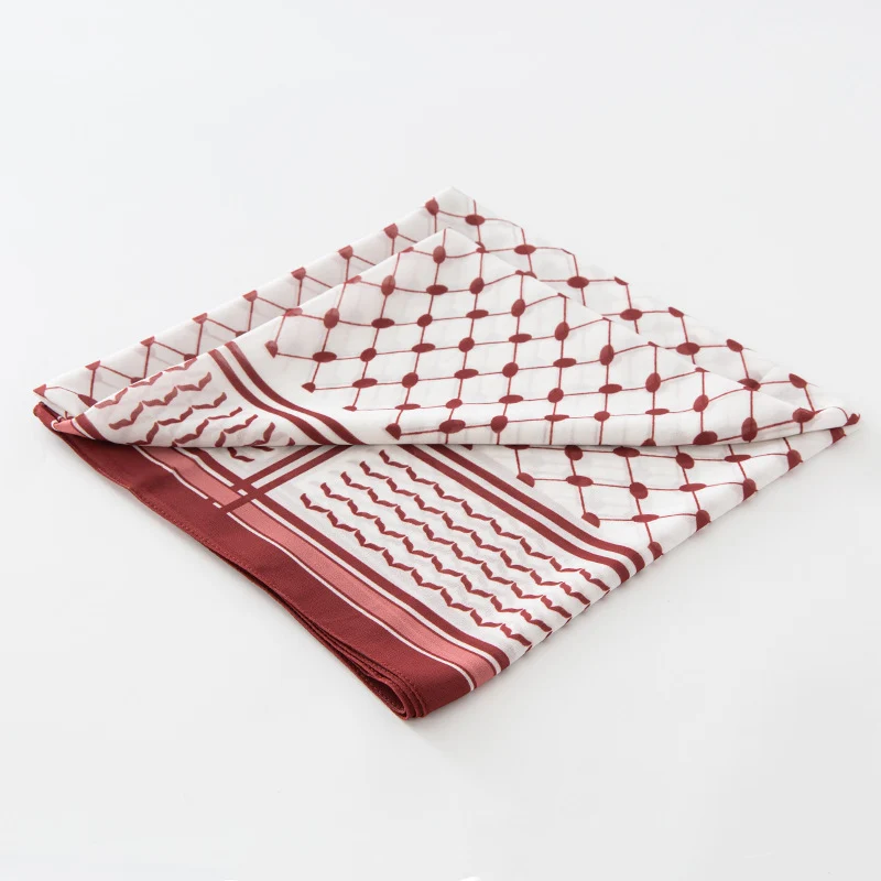 Plaid Square Scarf