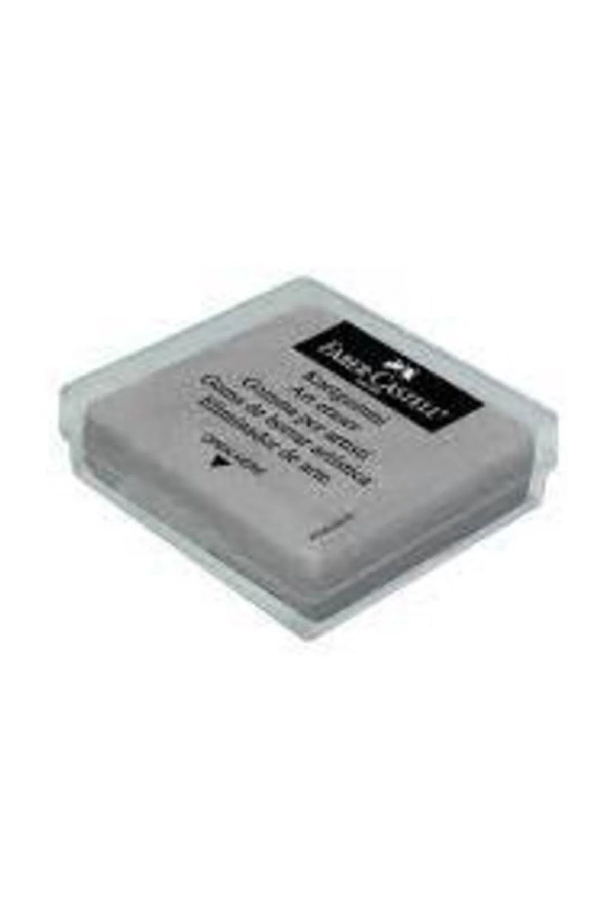 Gray plastic boxed dough eraser