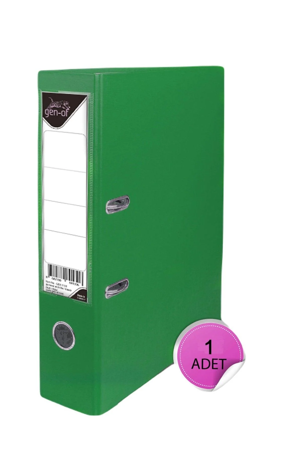 Durable A4 plastic folder, green, pack of 1