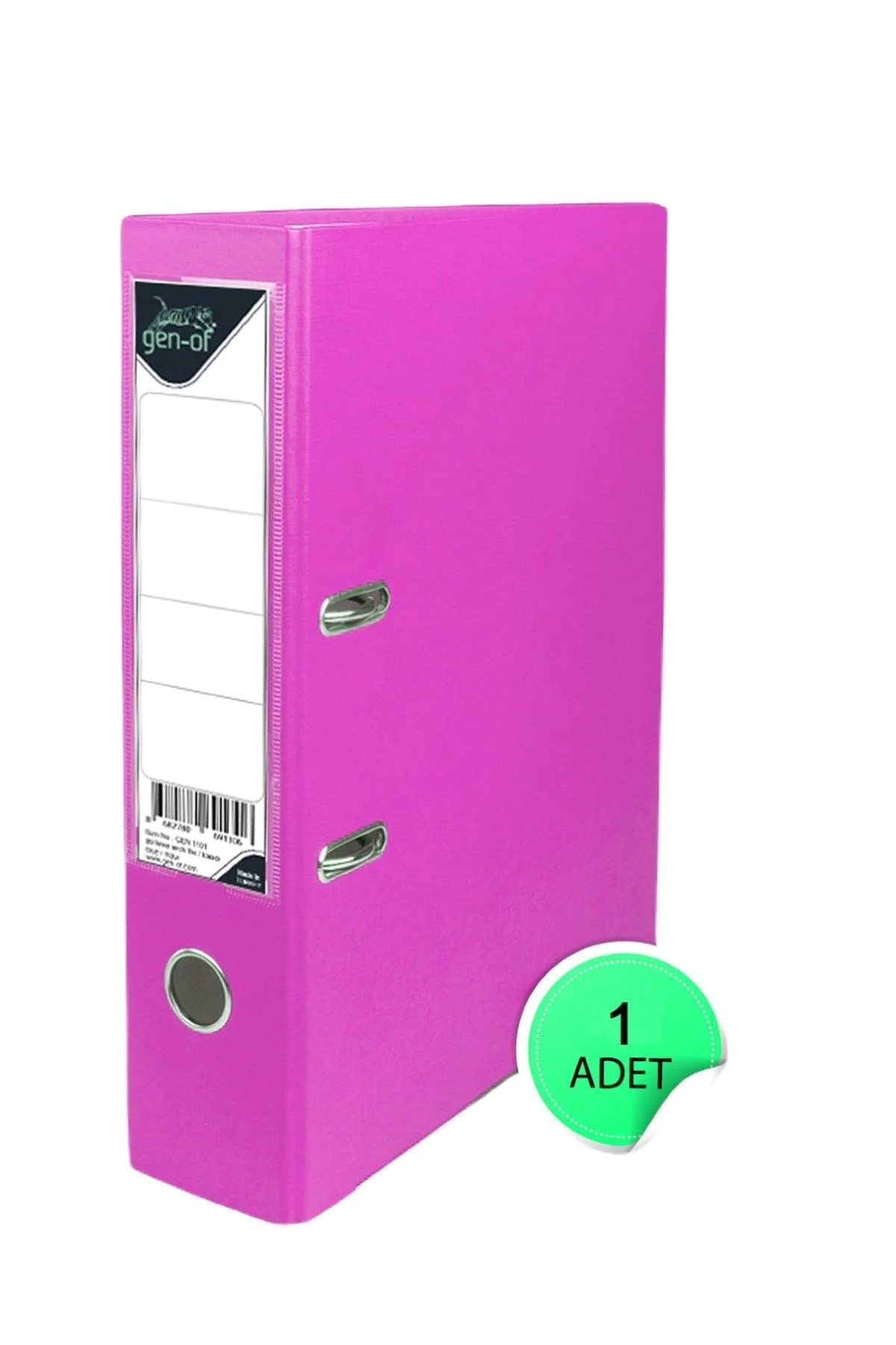 Wide Pink Plastic Folder for A4 Documents