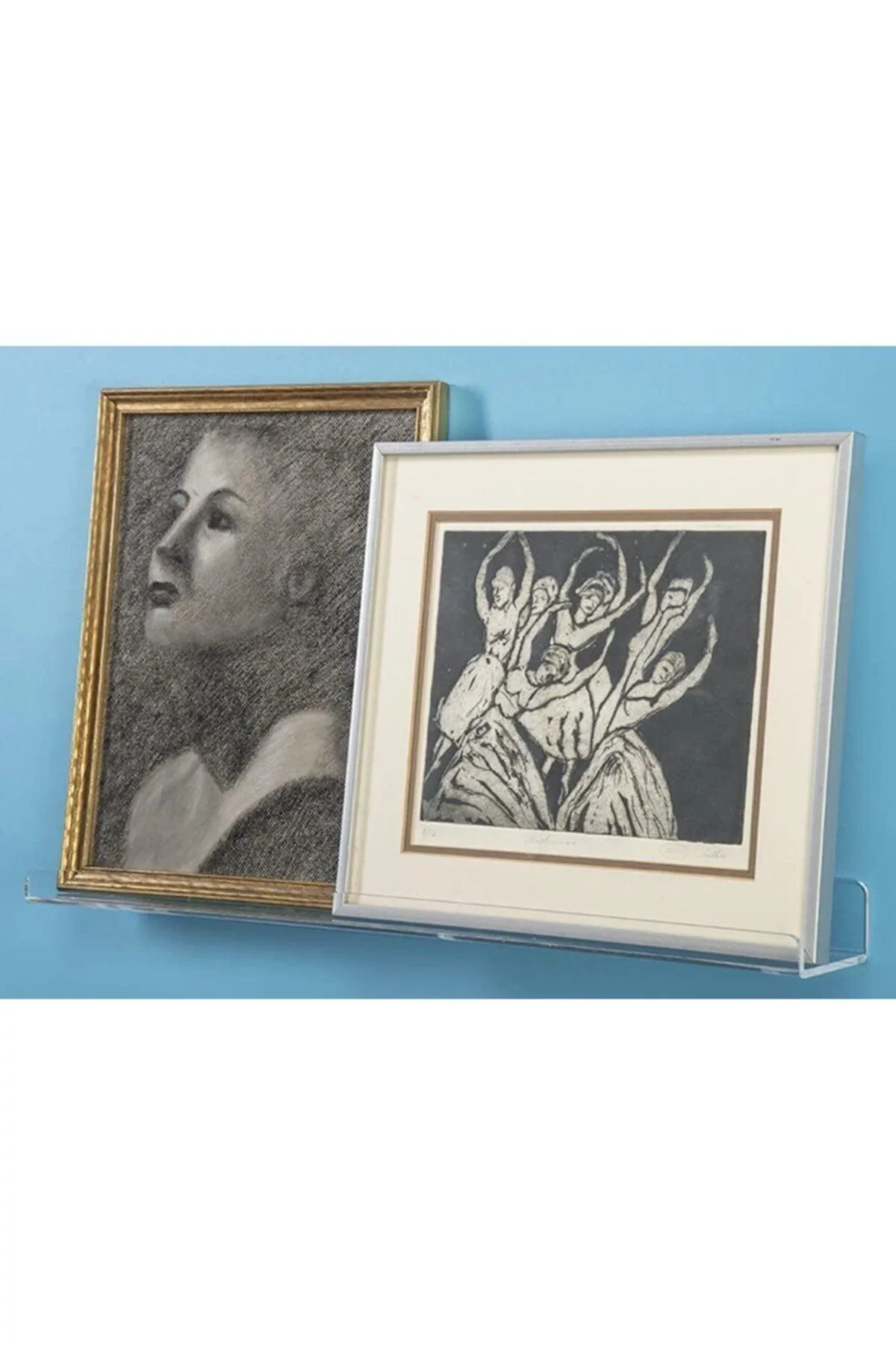 45 cm Transparent Plexiglass Shelf – 4 mm Thick