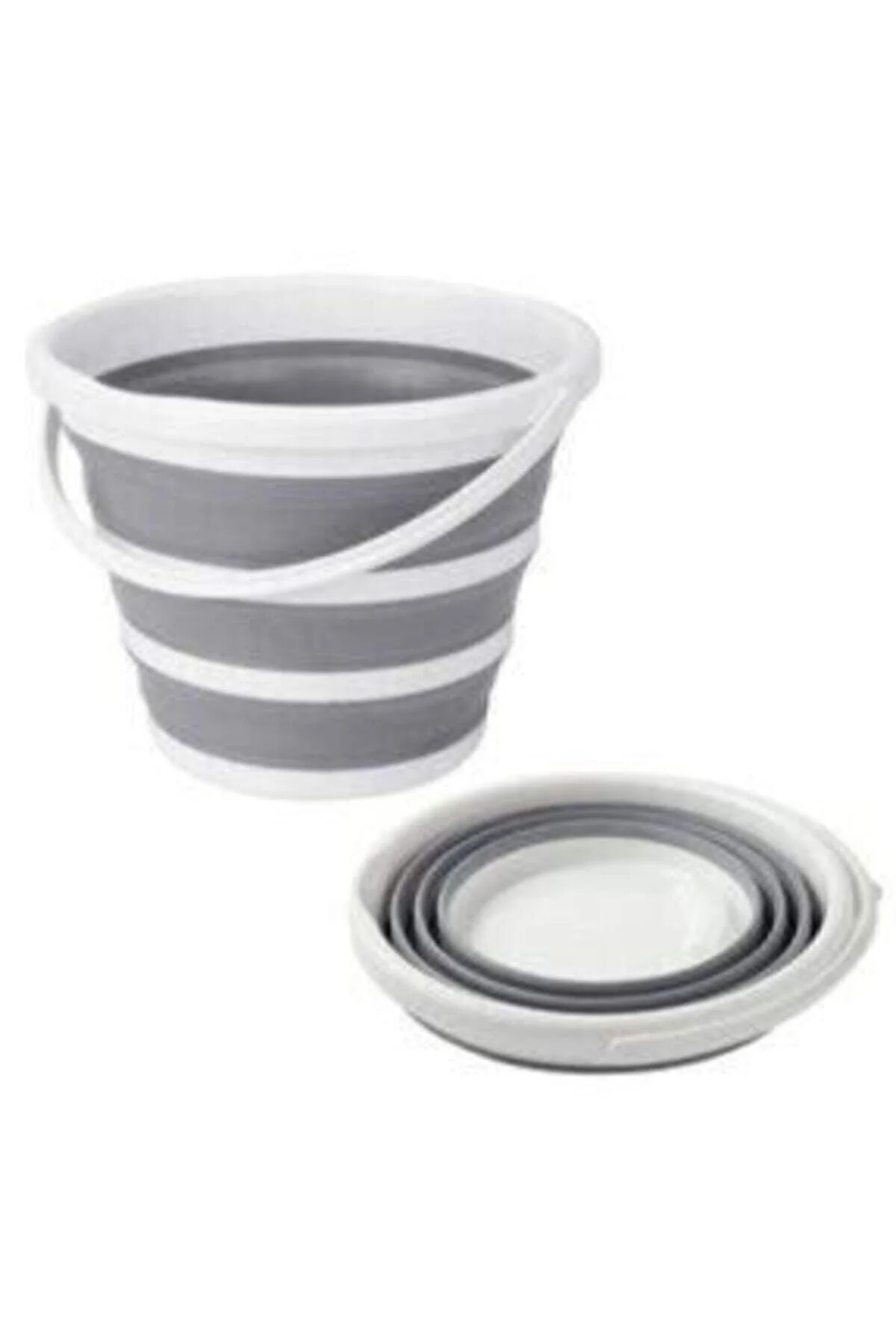 12.8-liter collapsible storage bucket with hanging hook
